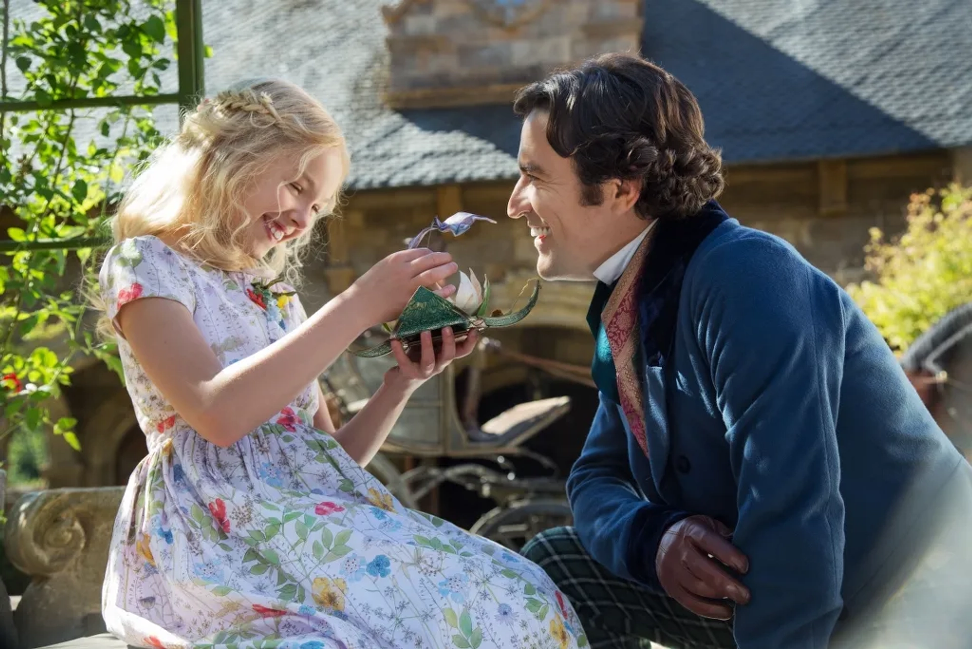 Still of Eloise Webb and Ben Chaplin from Cinderella