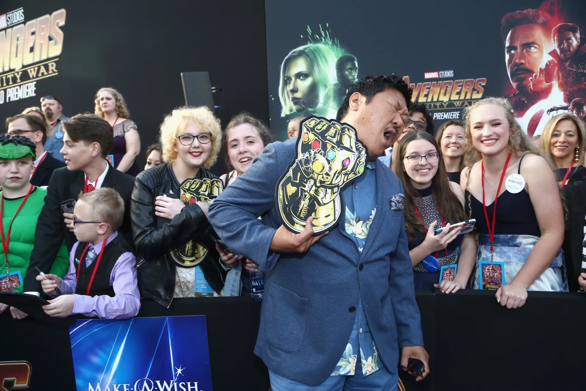 Benedict Wong at an event for Avengers: Infinity War (2018)