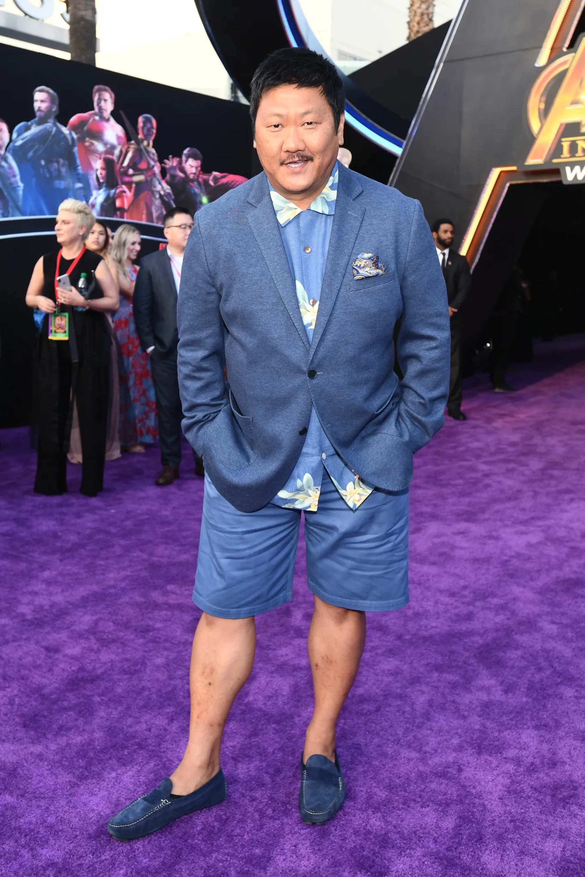 Benedict Wong at an event for Avengers: Infinity War (2018)