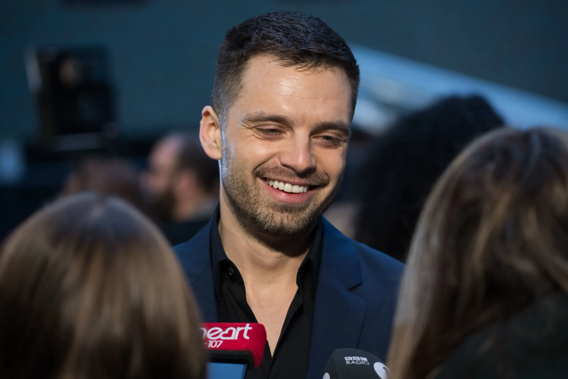 Sebastian Stan at an event for Avengers: Infinity War (2018)