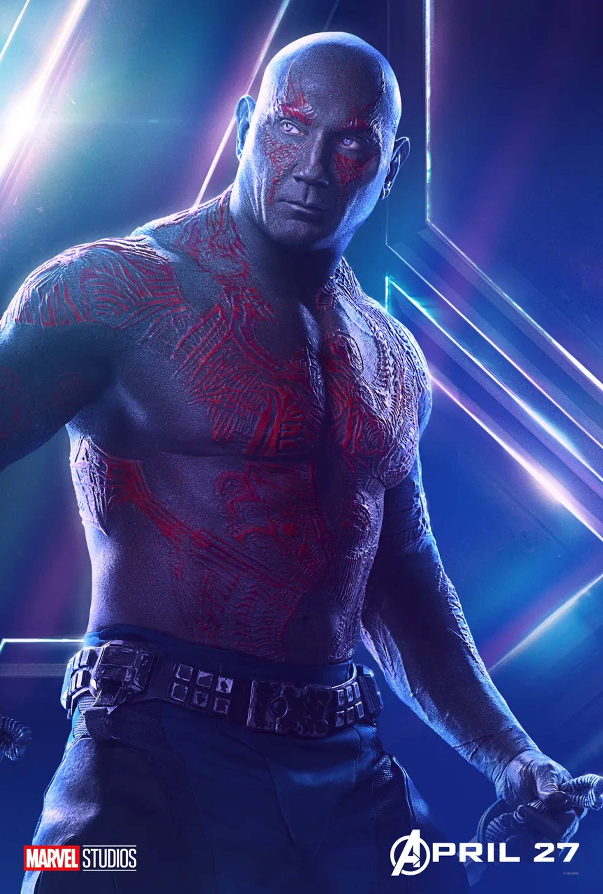 Dave Bautista in Avengers: Infinity War (2018)