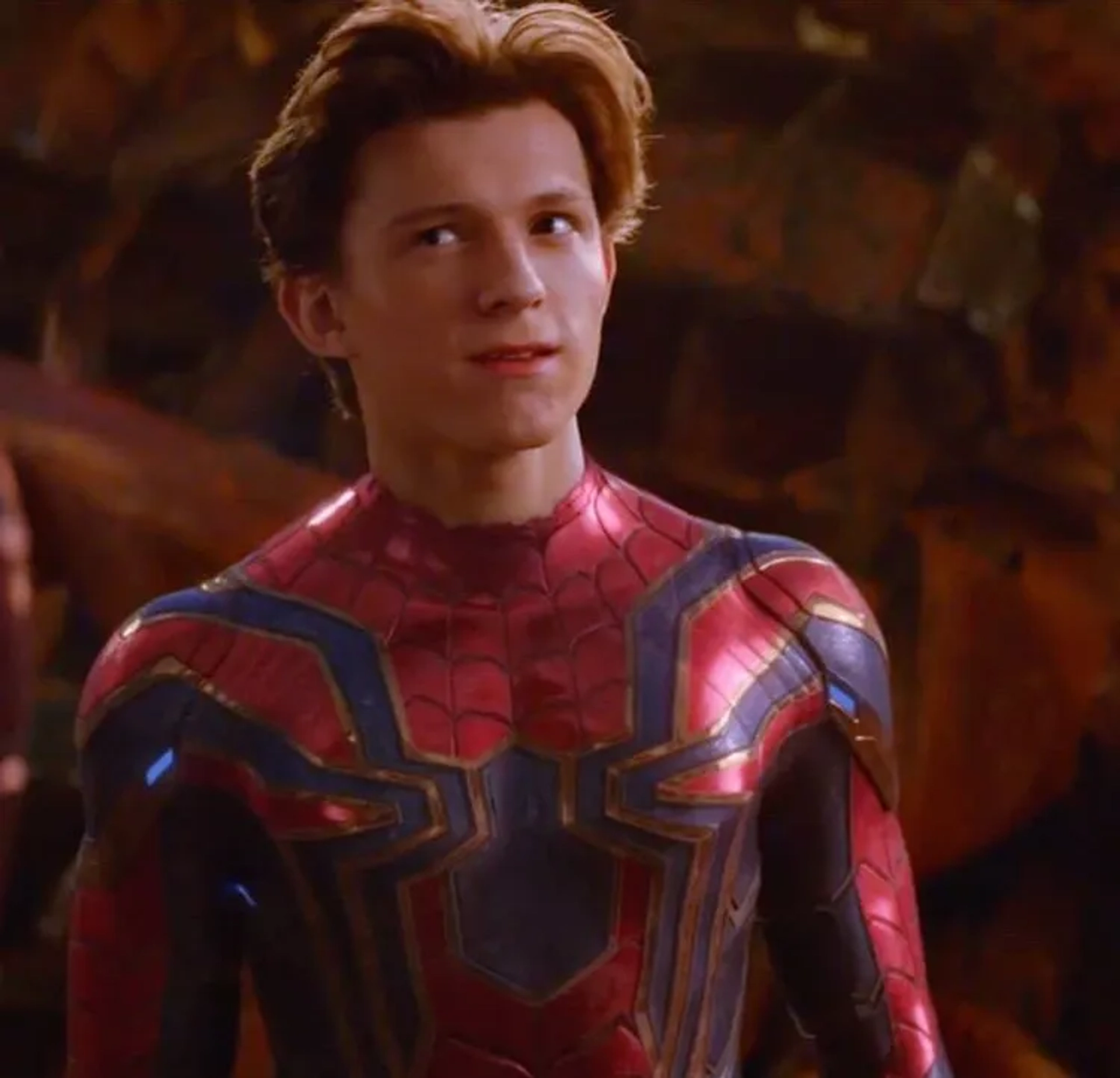 Tom Holland in Avengers: Infinity War (2018)