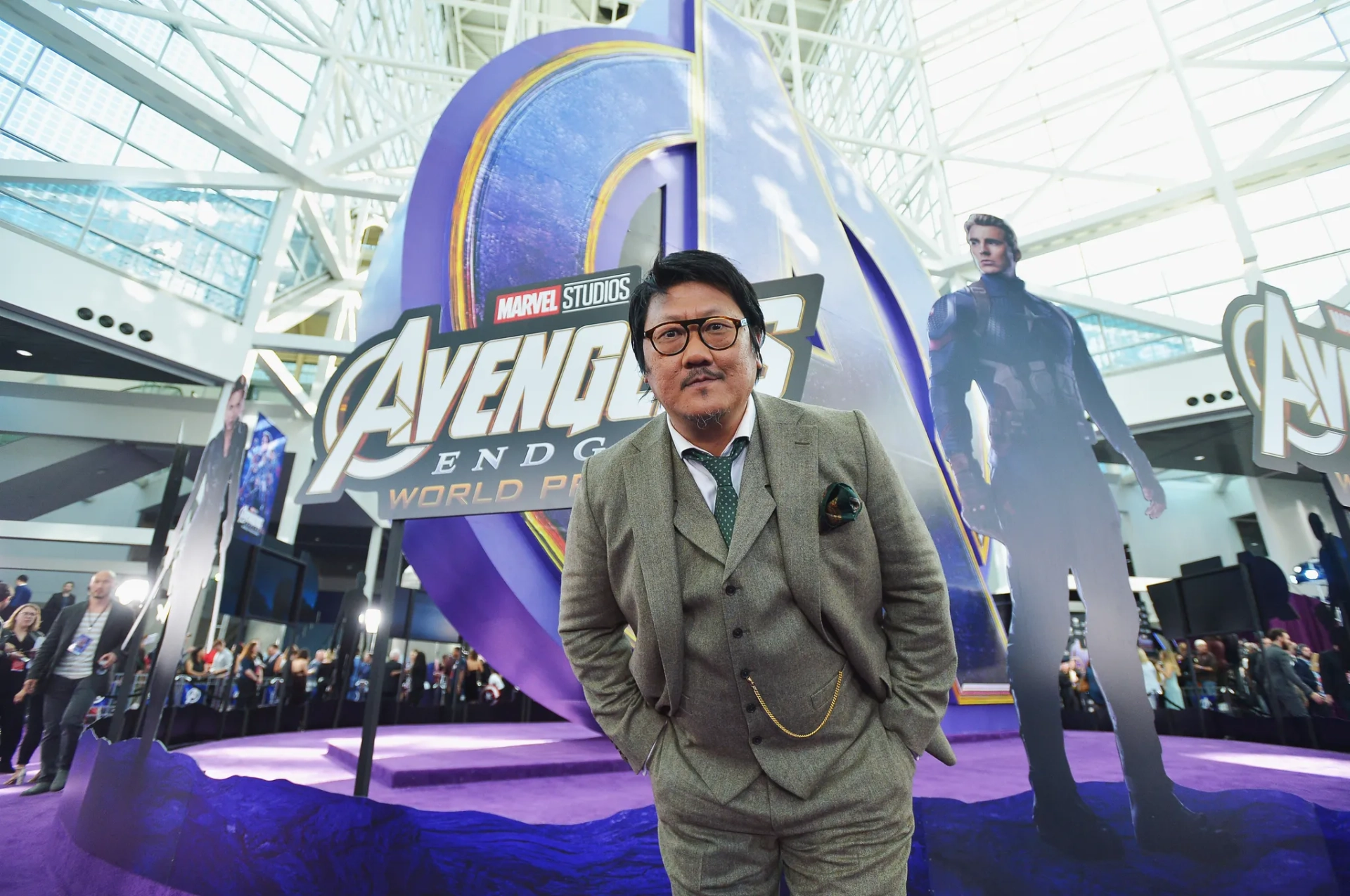 Benedict Wong at an event for Avengers: Endgame (2019)