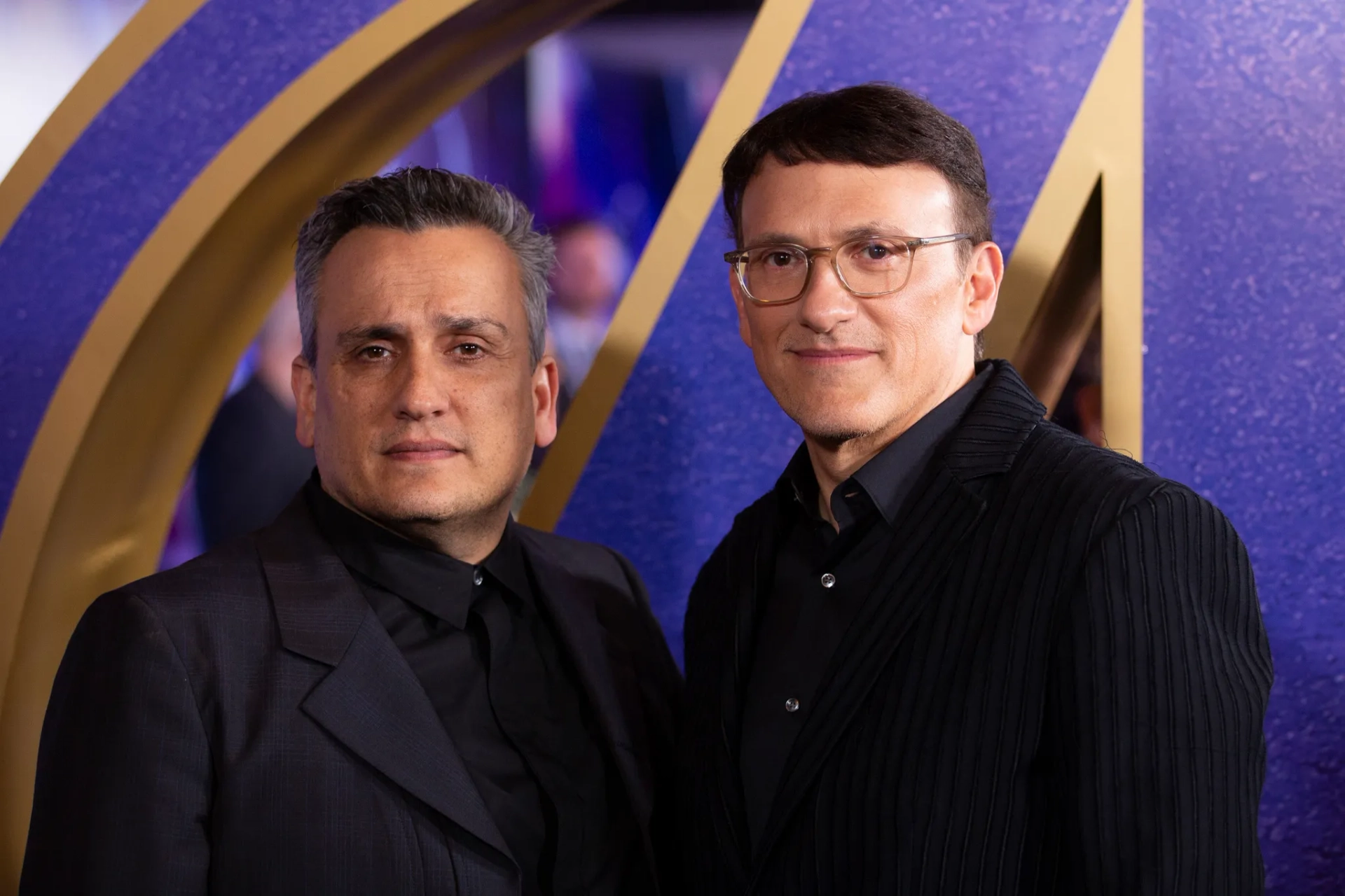 Anthony Russo and Joe Russo at an event for Avengers: Endgame (2019)