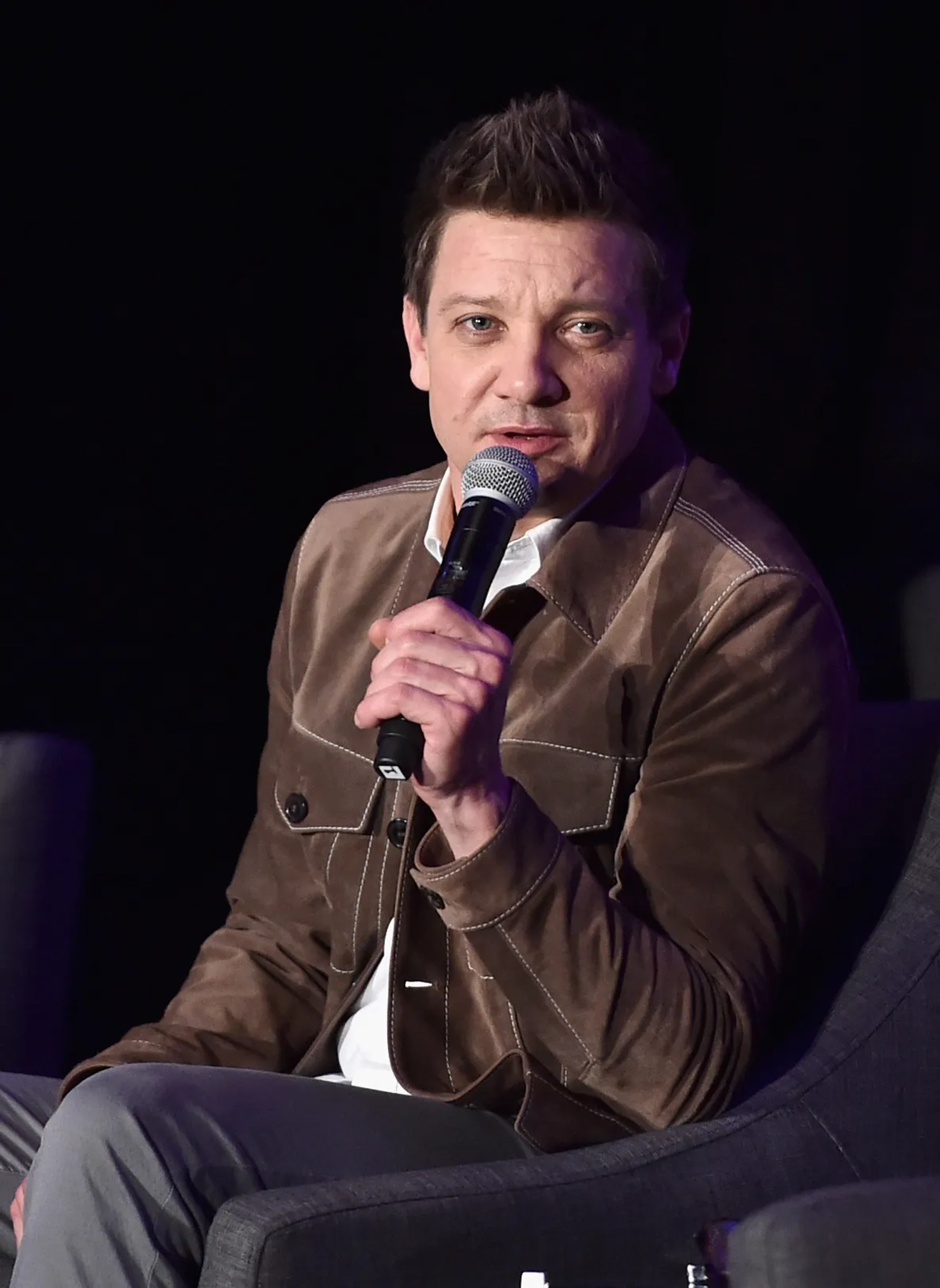 Jeremy Renner at an event for Avengers: Endgame (2019)