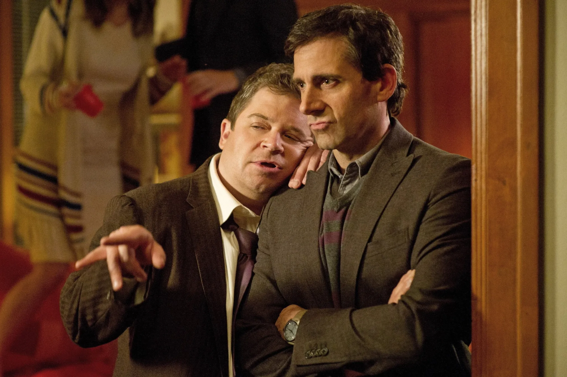 Steve Carell and Patton Oswalt in Seeking a Friend for the End of the World (2012)