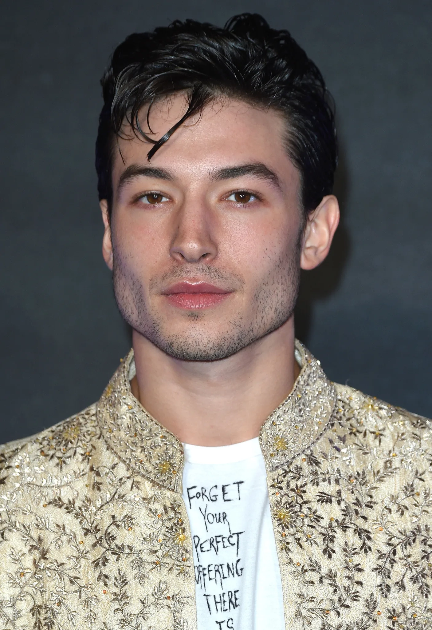 Ezra Miller at an event for Fantastic Beasts and Where to Find Them (2016)