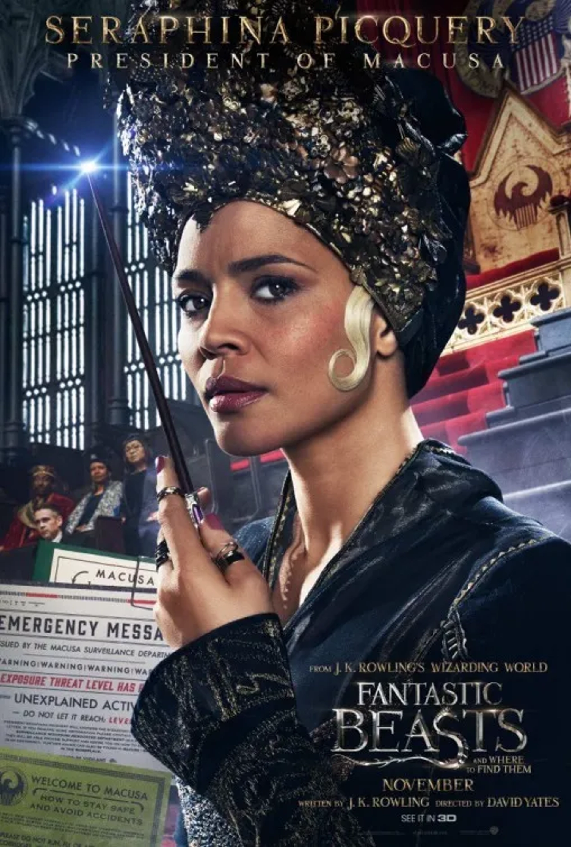 Carmen Ejogo in Fantastic Beasts and Where to Find Them (2016)