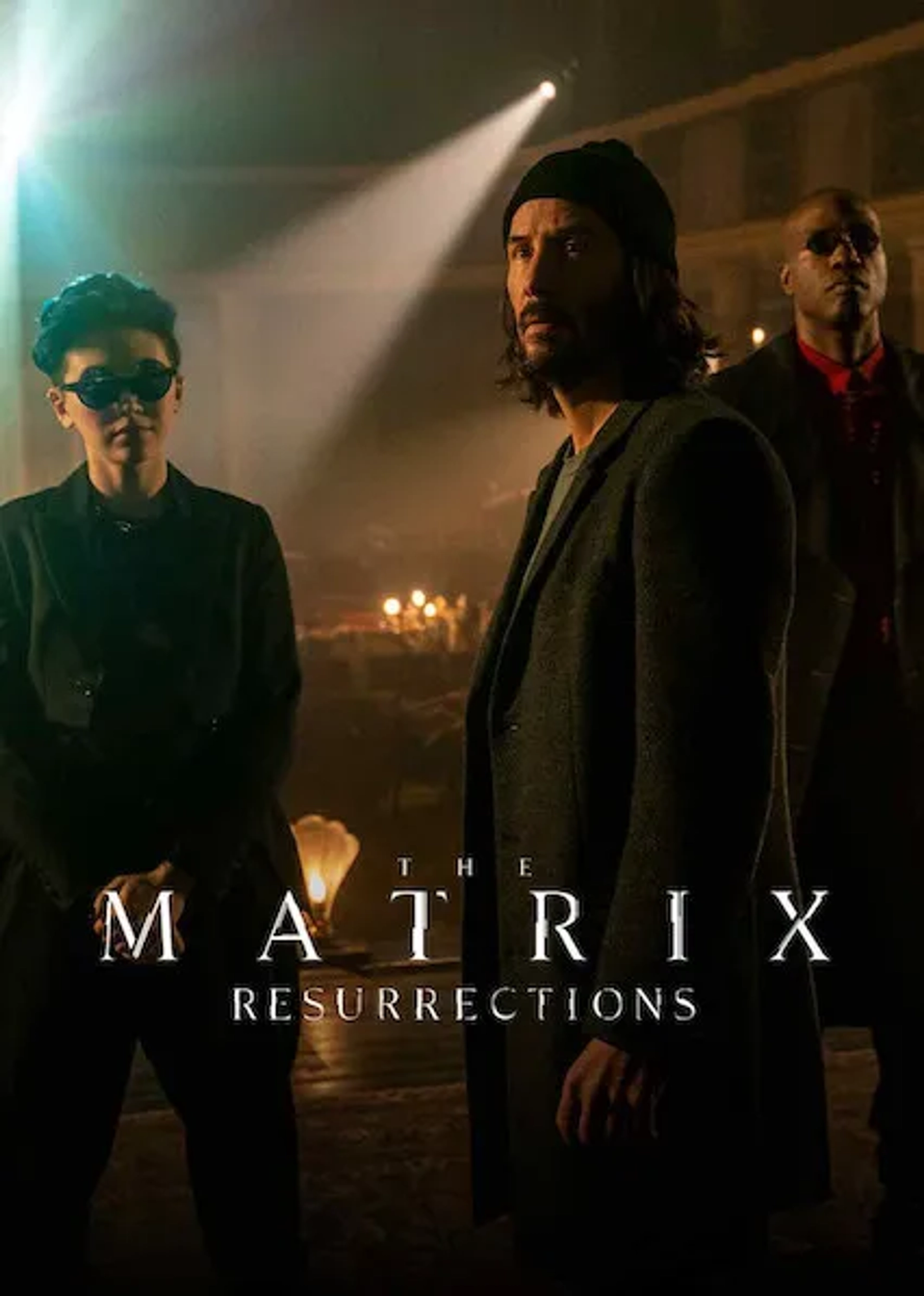 Keanu Reeves, Jessica Henwick, and Yahya Abdul-Mateen II in The Matrix Resurrections (2021)