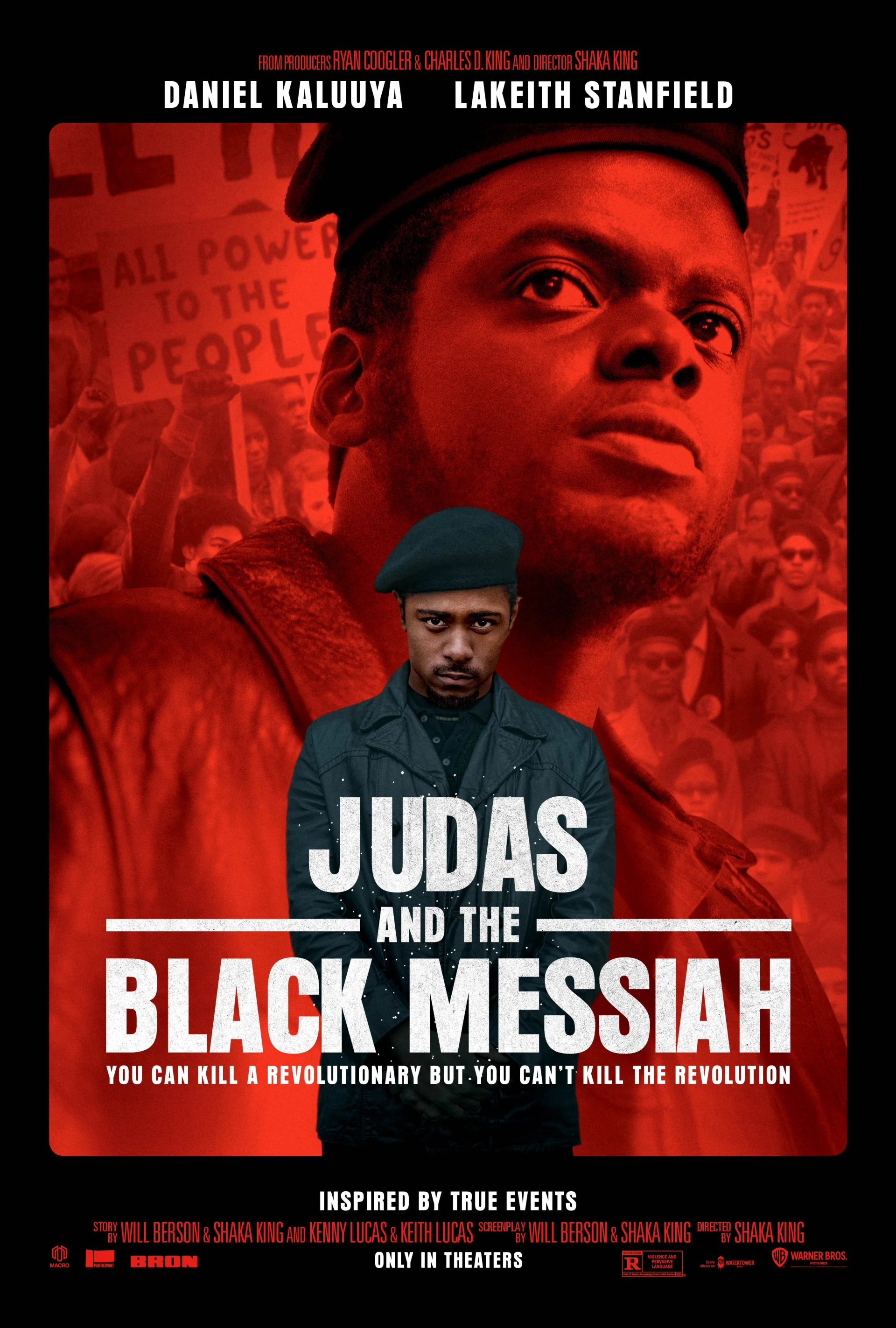 Daniel Kaluuya and LaKeith Stanfield in Judas and the Black Messiah (2021)