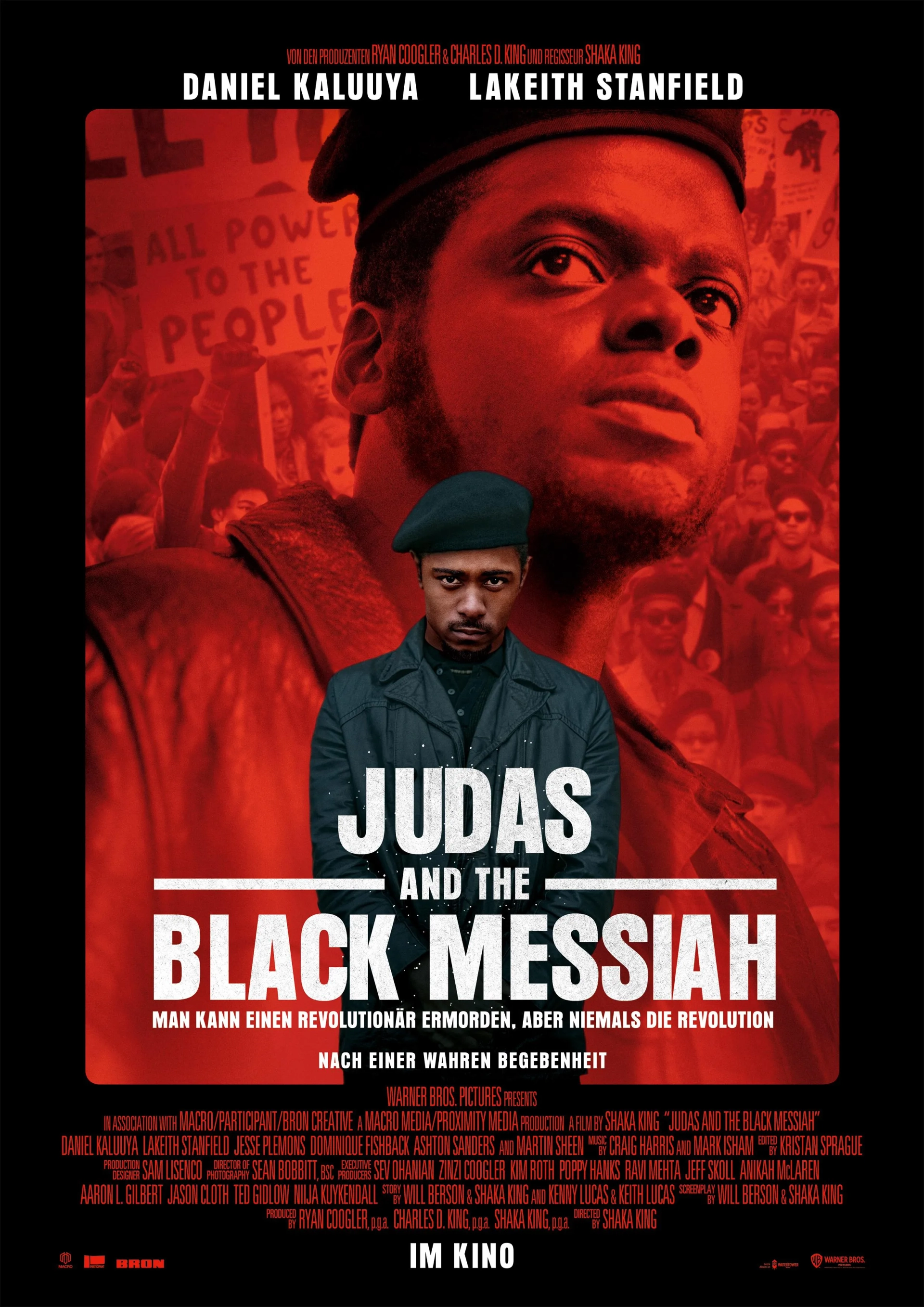 Daniel Kaluuya and LaKeith Stanfield in Judas and the Black Messiah (2021)