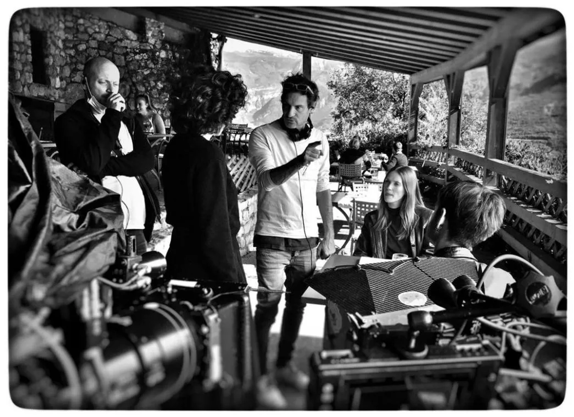 Lidia Vitale, Luca Terracciano, and Fleur Geffrier in Drops of God (2023)
