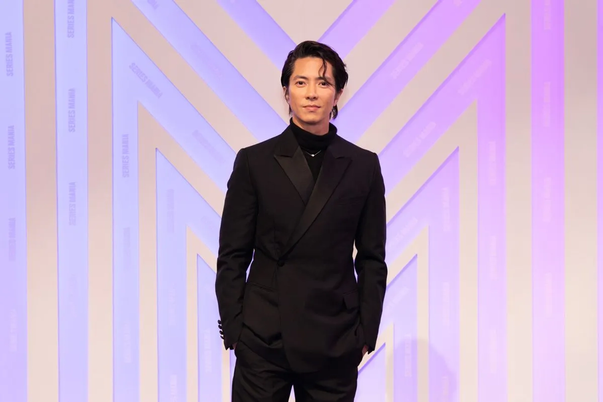 Tomohisa Yamashita at an event for Drops of God (2023)