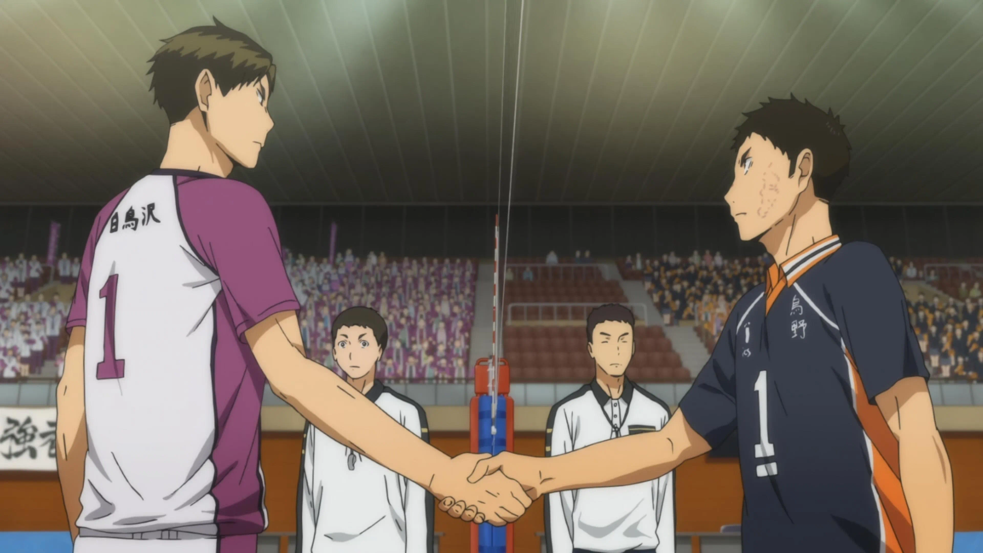 Satoshi Hino and Ryôta Takeuchi in Haikyu!! (2014)