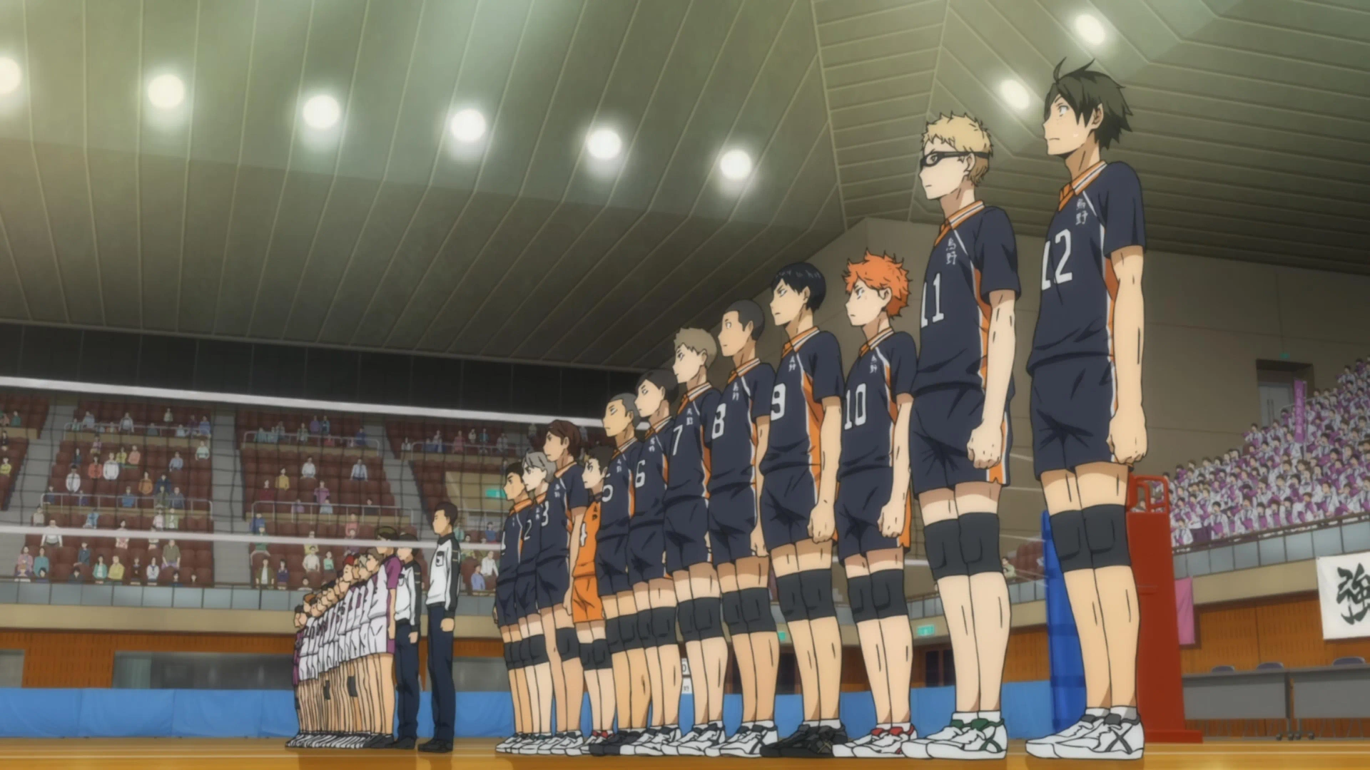 Kôki Uchiyama, Ayumu Murase, and Kaito Ishikawa in Haikyu!! (2014)