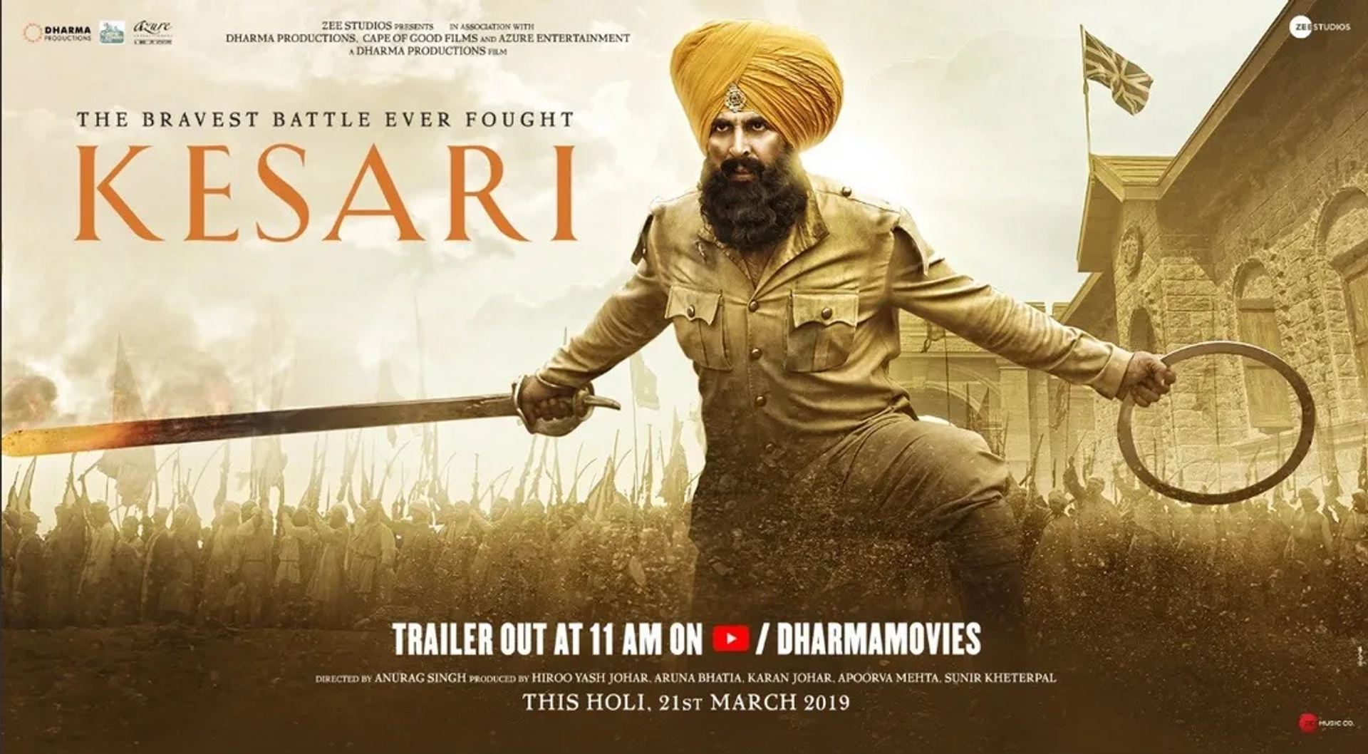 Akshay Kumar in Kesari (2019)