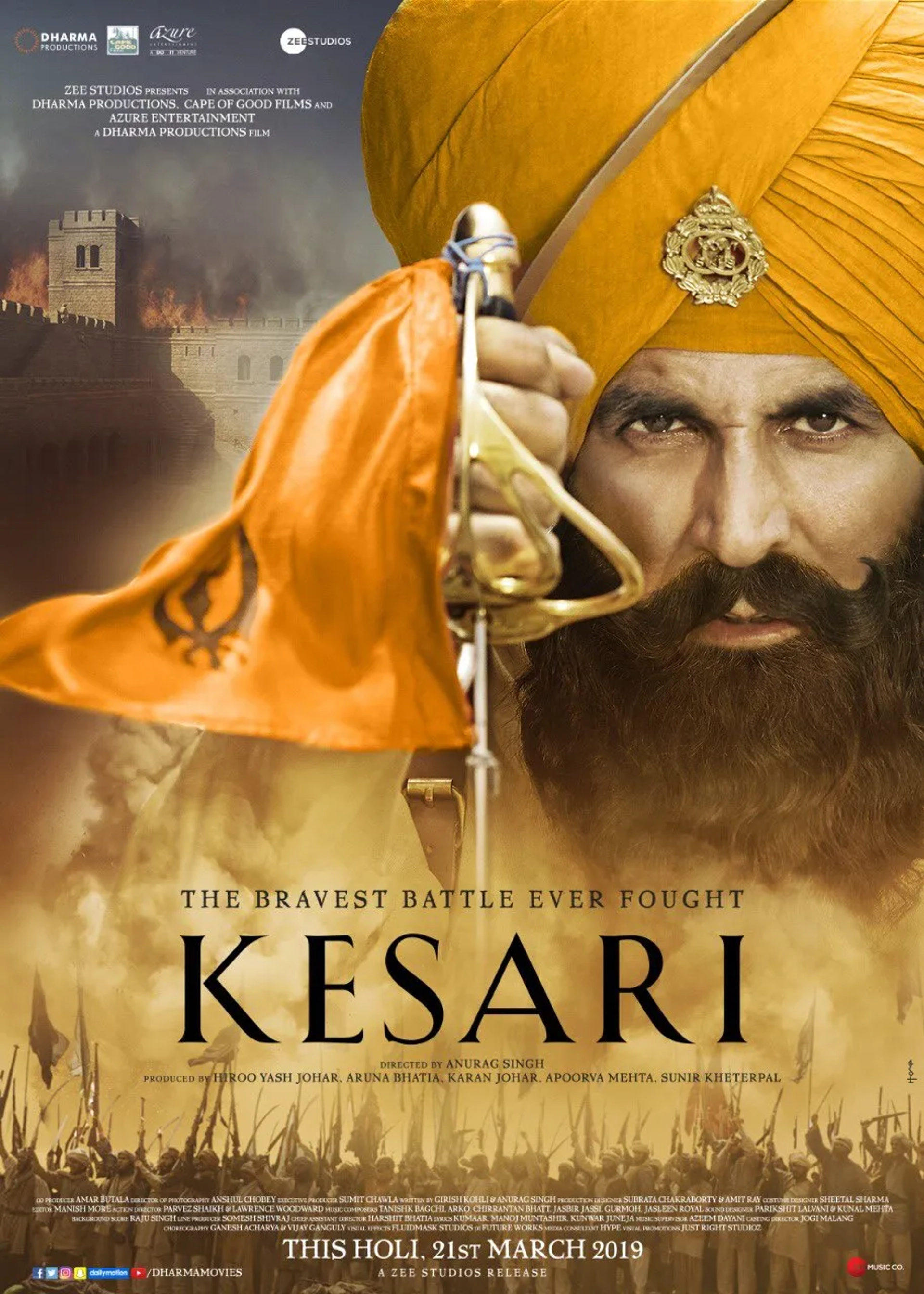 Akshay Kumar in Kesari (2019)