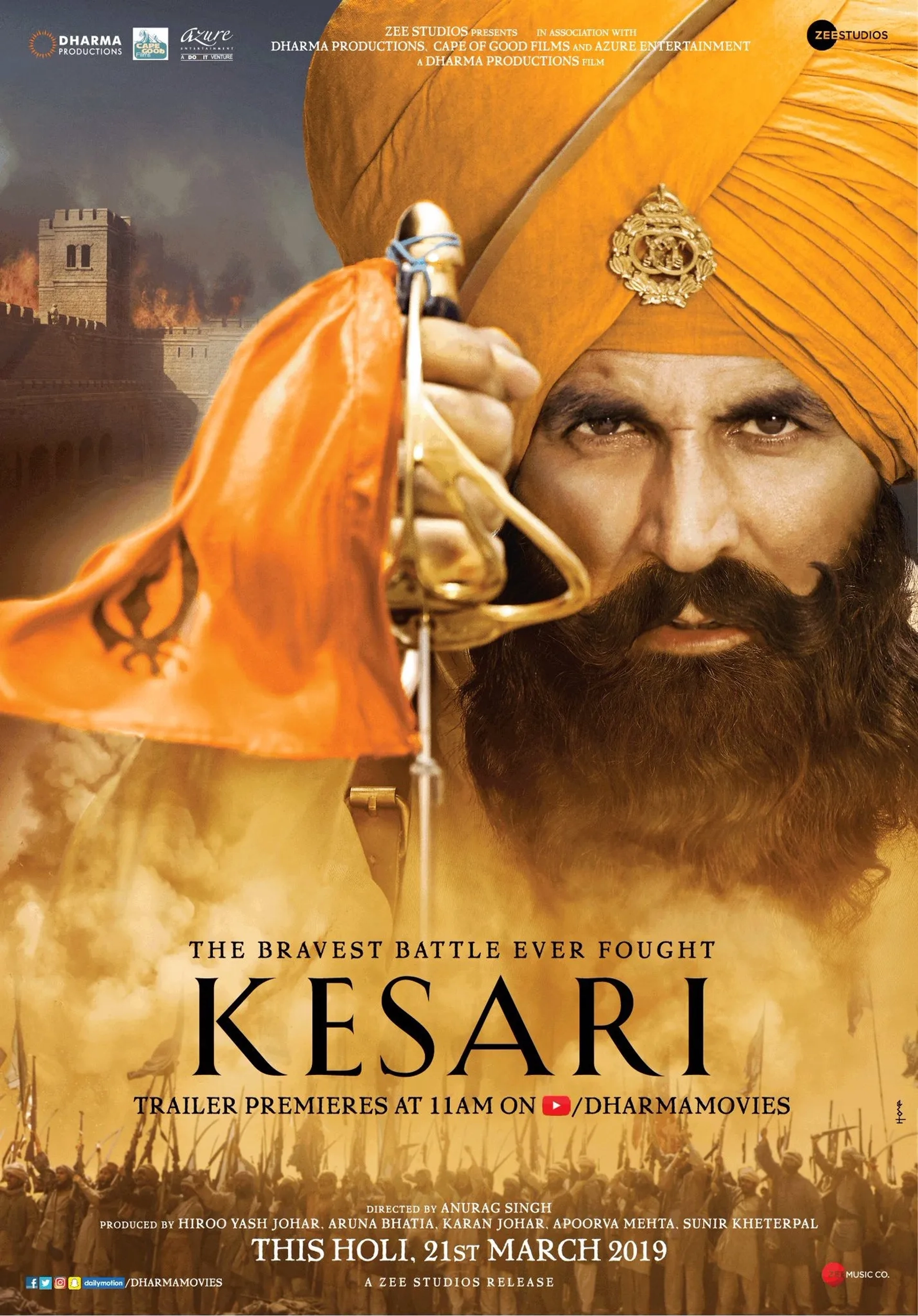 Akshay Kumar in Kesari (2019)