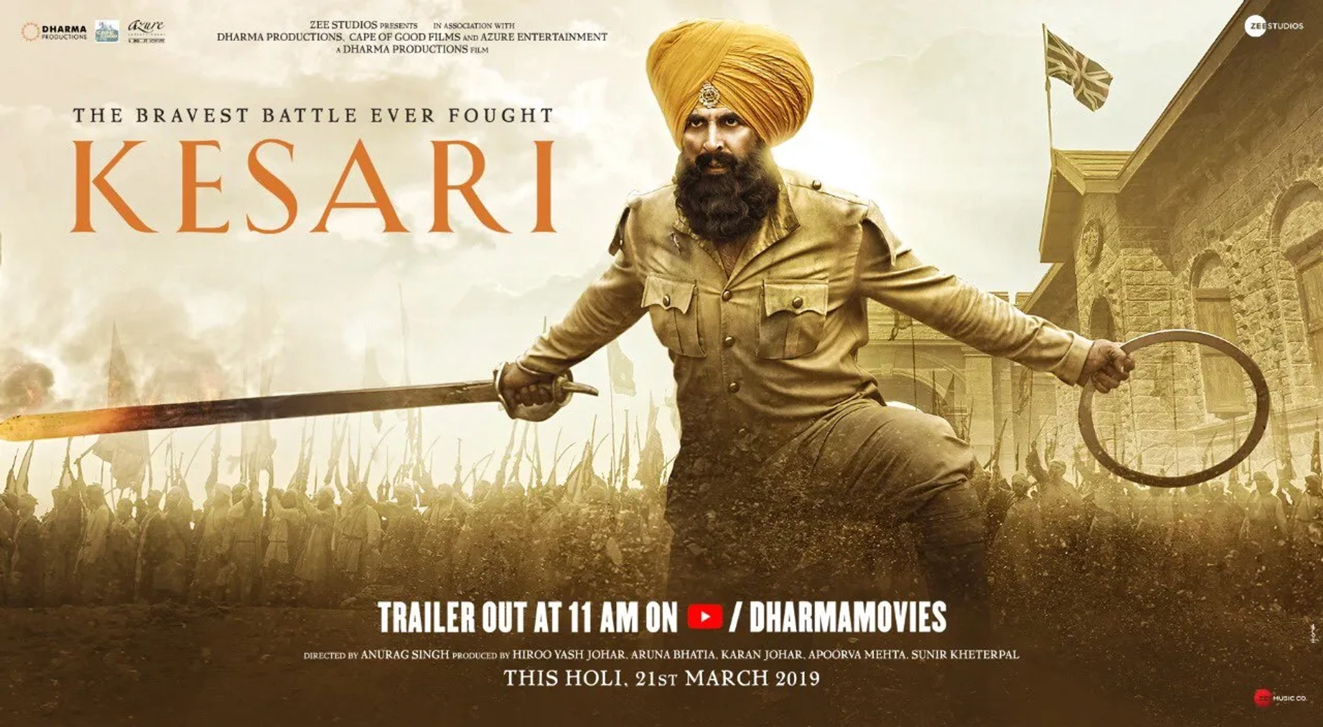 Akshay Kumar in Kesari (2019)