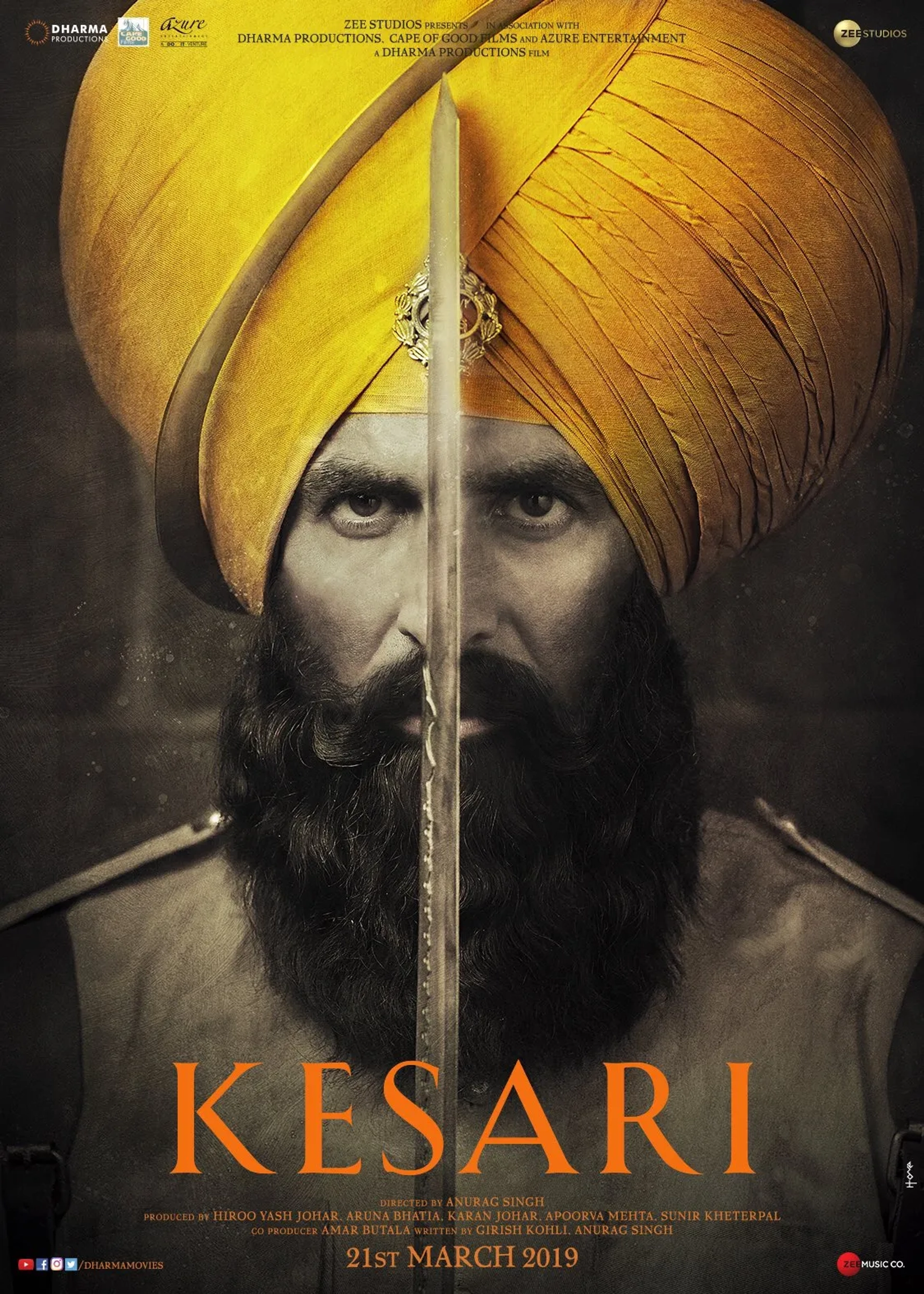 Akshay Kumar in Kesari (2019)