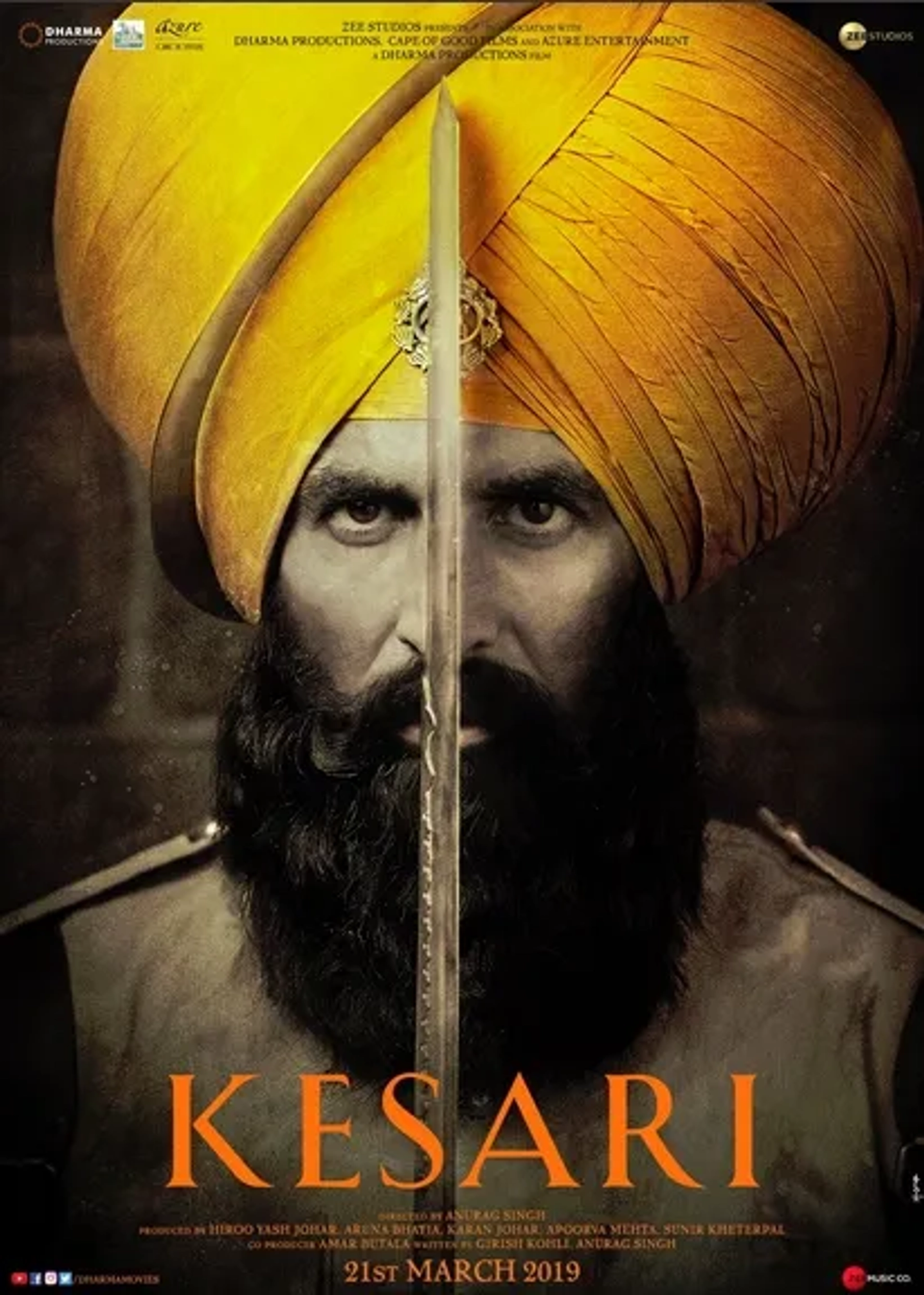 Akshay Kumar in Kesari (2019)