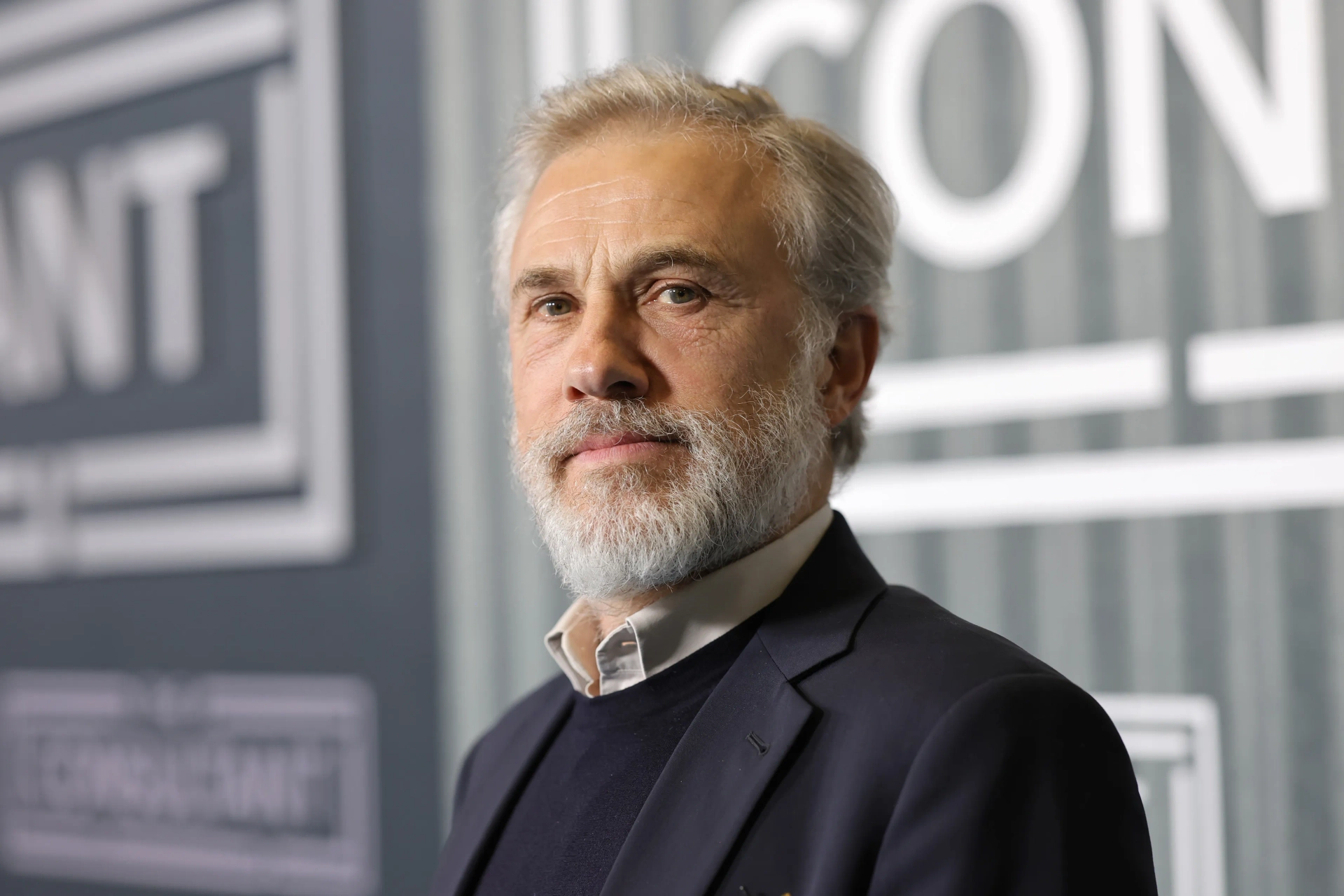 Christoph Waltz at an event for The Consultant (2023)