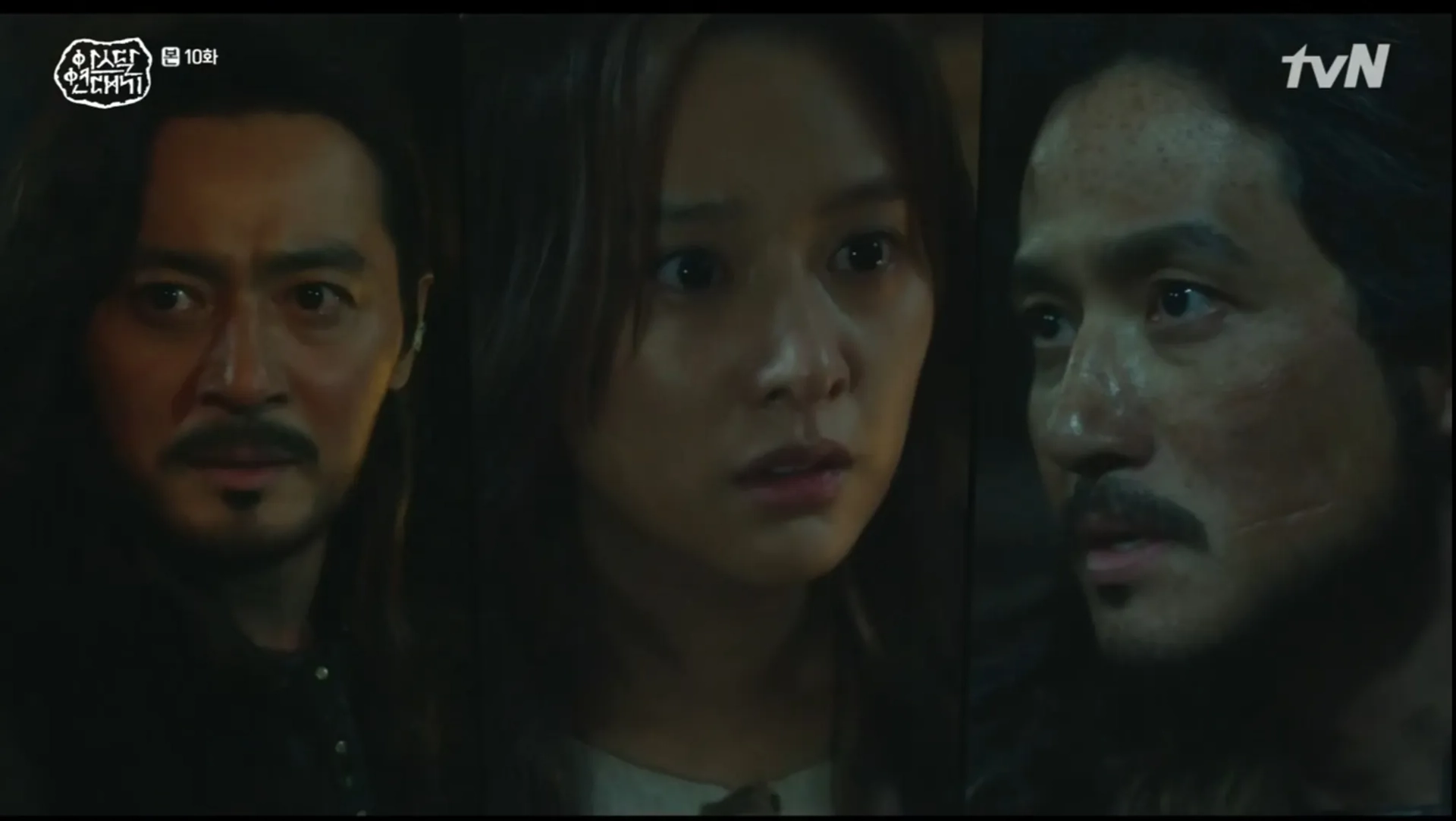 Jang Dong-Gun, Kim Ji-won, and Park Hae-joon in Arthdal Chronicles: Episode #2.4 (2019)