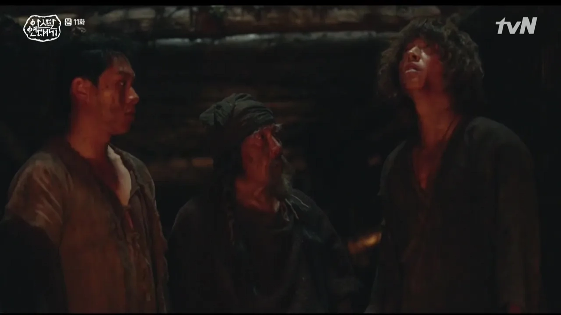 Song Joong-ki and Kim Sung-cheol in Arthdal Chronicles: Episode #2.5 (2019)