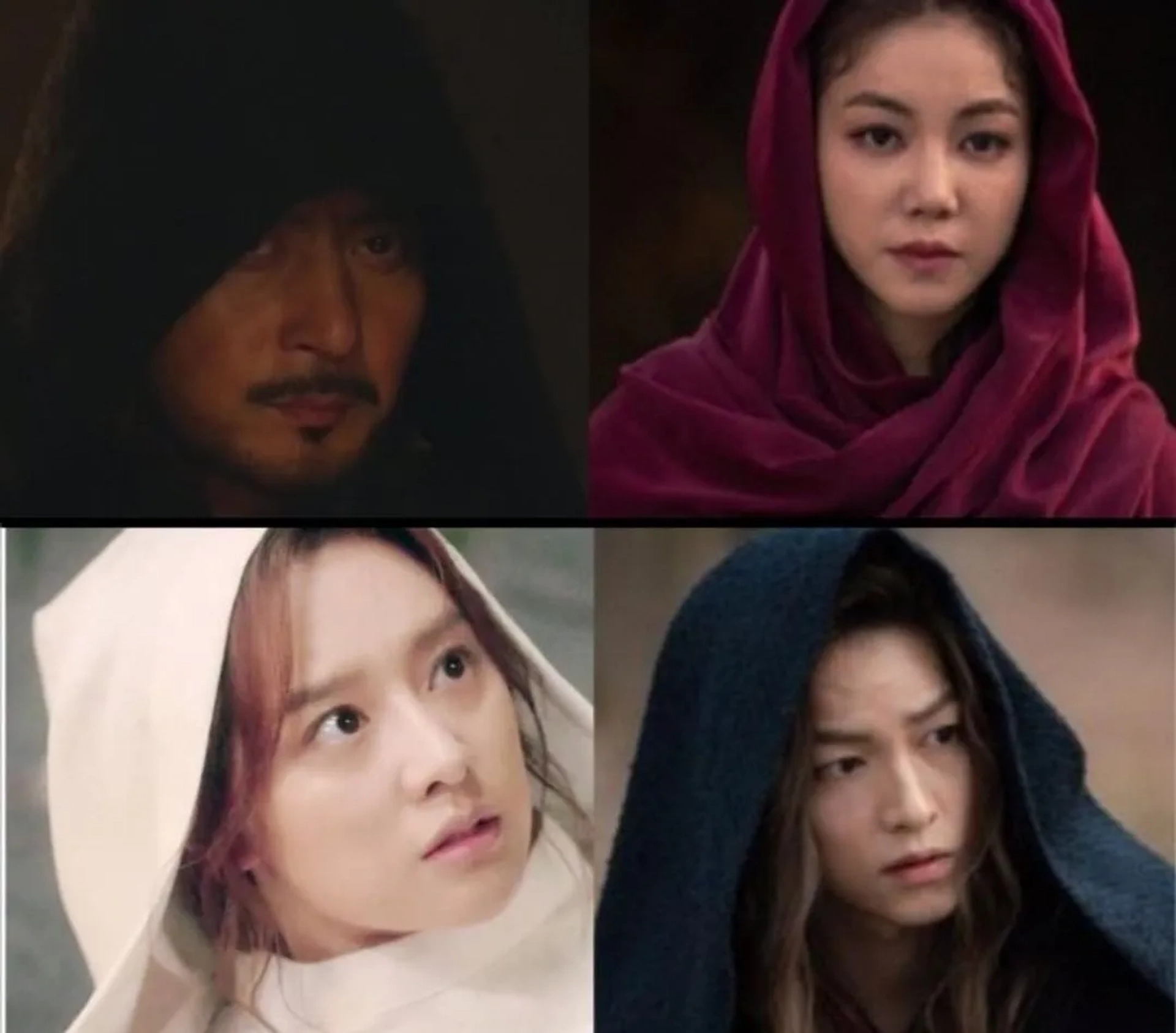 Jang Dong-Gun, Kim Ok-bin, Song Joong-ki, and Kim Ji-won in Arthdal Chronicles (2019)