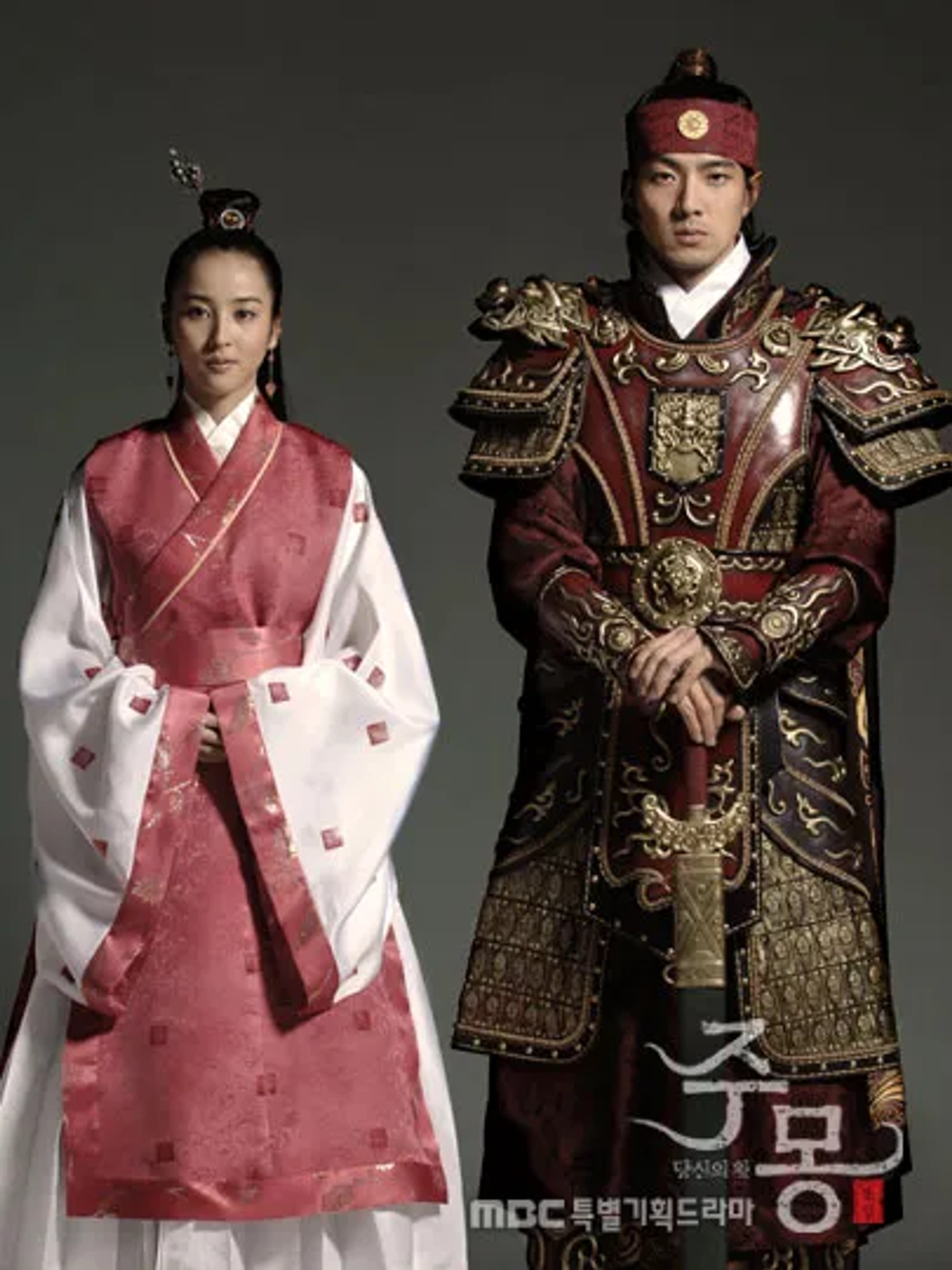 Hye-jin Han and Il-guk Song in Jumong (2006)