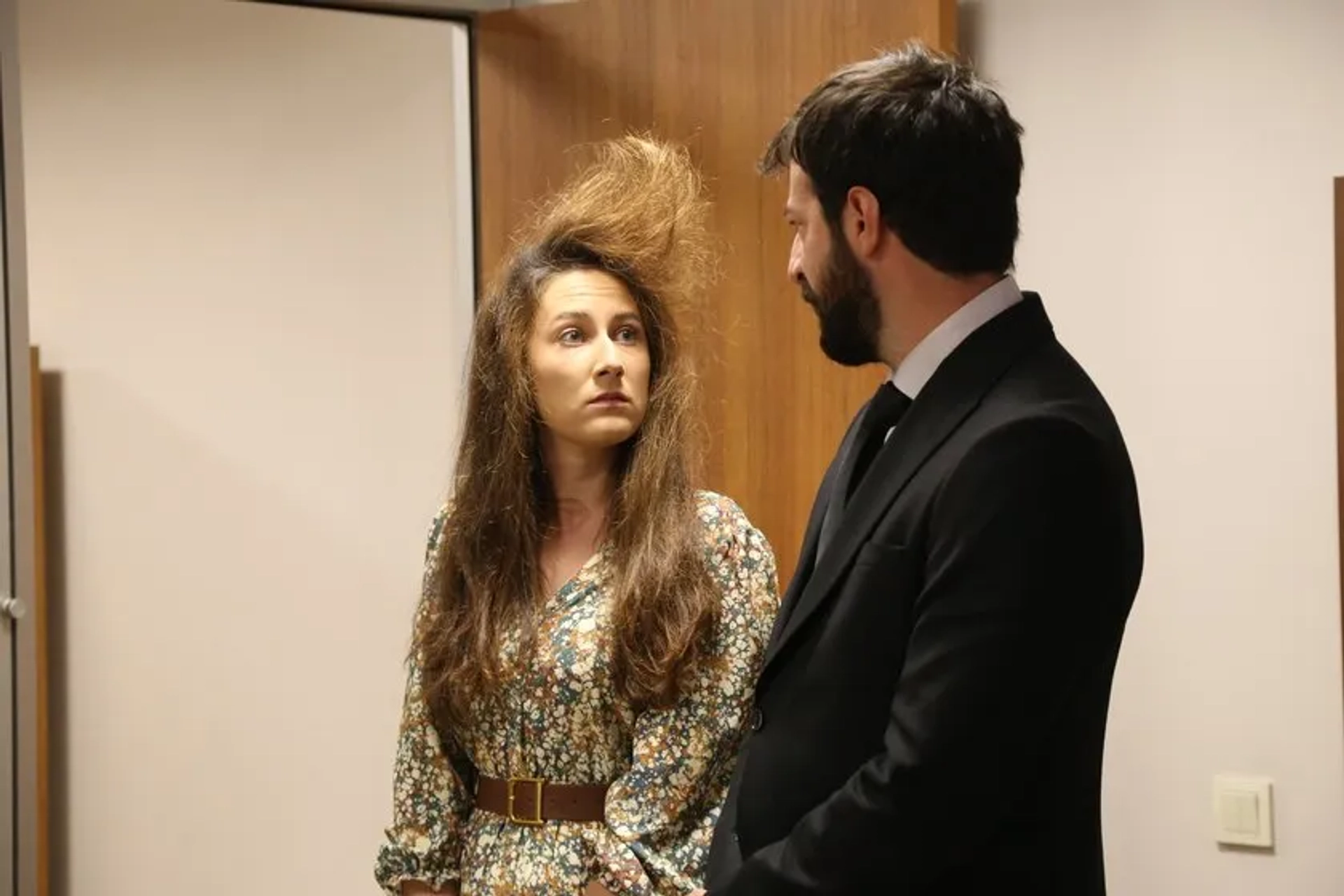 Merve Sen and Ismail Demirci in Kuzey Yildizi (2019)