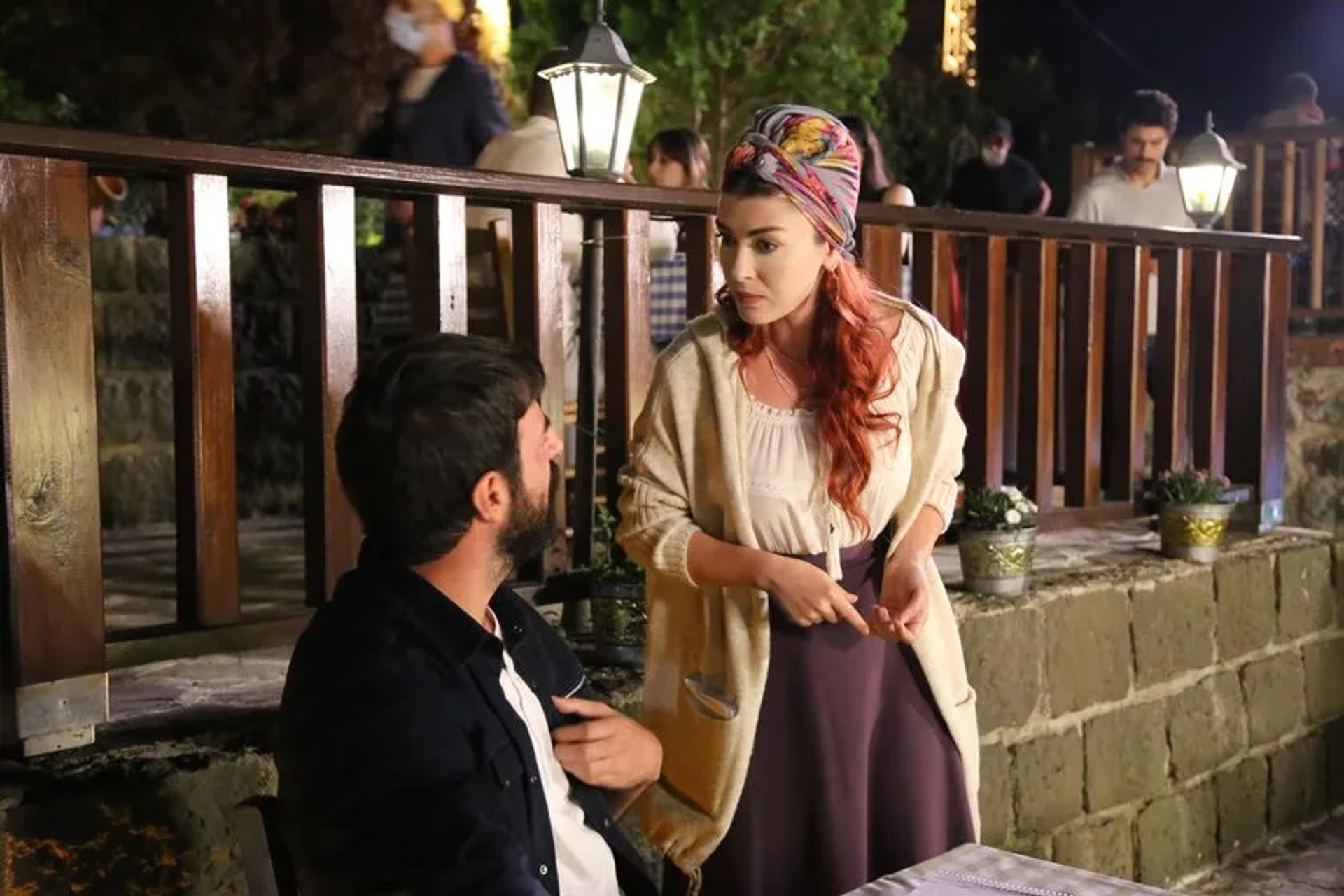 Aslihan Güner and Ismail Demirci in Kuzey Yildizi (2019)