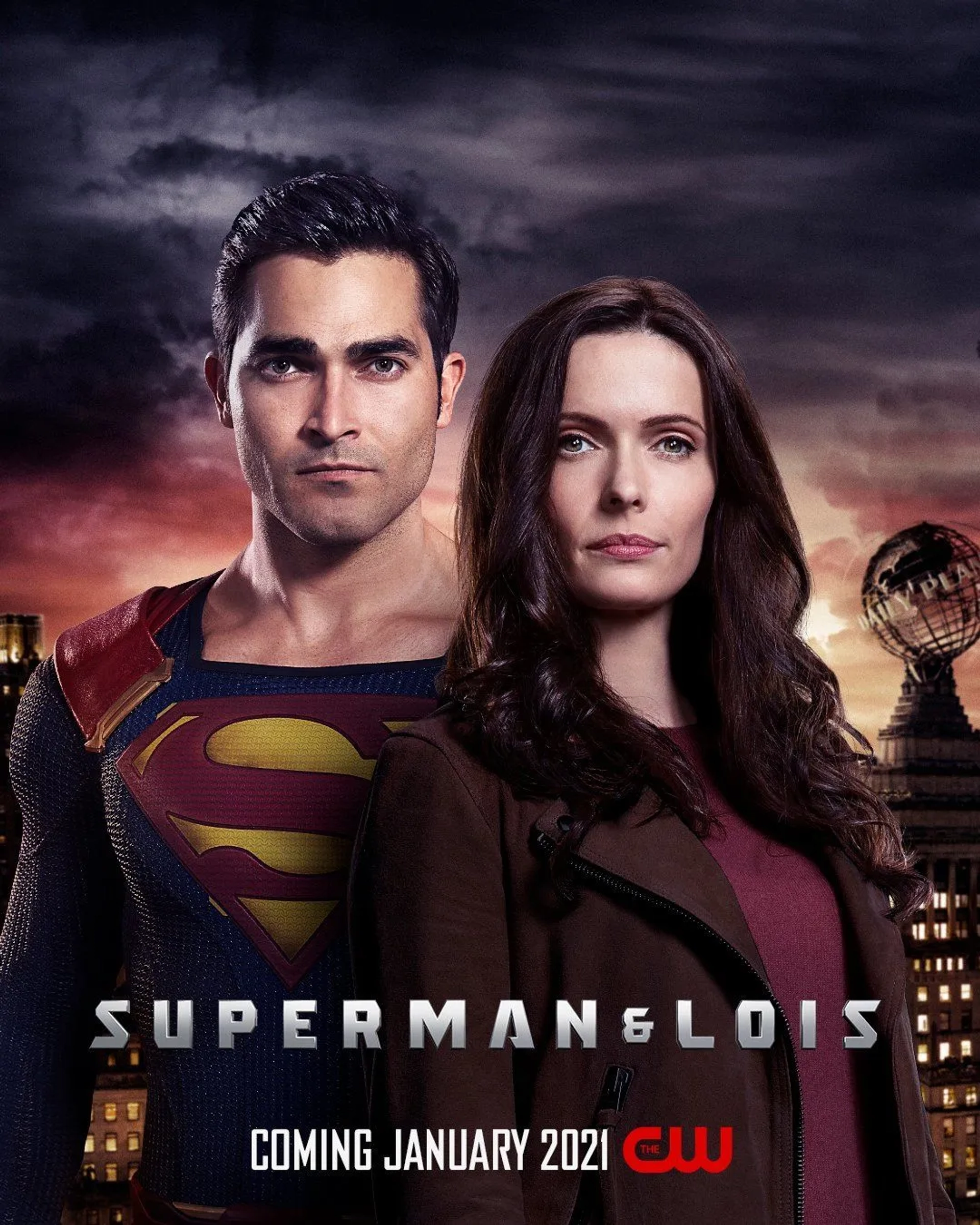 Tyler Hoechlin and Elizabeth Tulloch in Superman & Lois (2021)