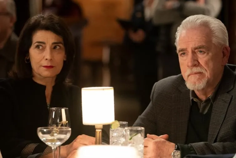 Brian Cox and Hiam Abbass in Succession: Argestes (2019)