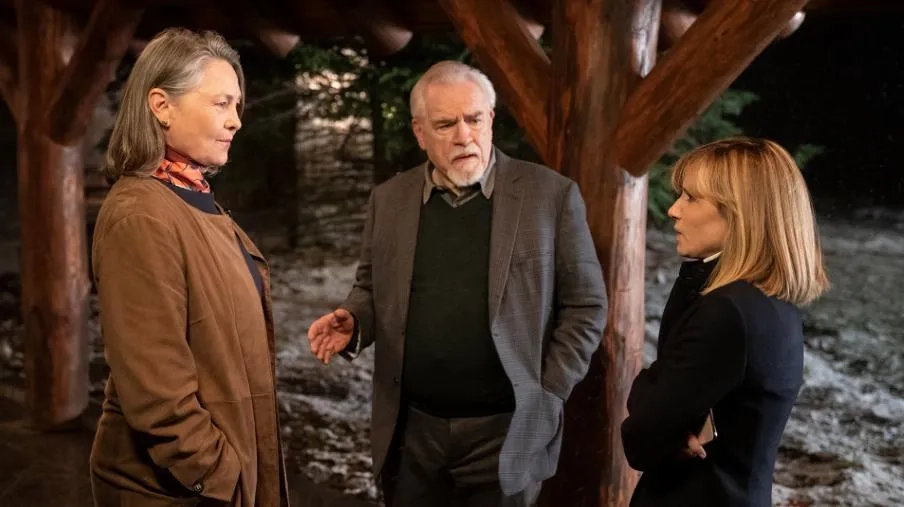 Brian Cox, Cherry Jones, and Sarah Snook in Succession: Argestes (2019)