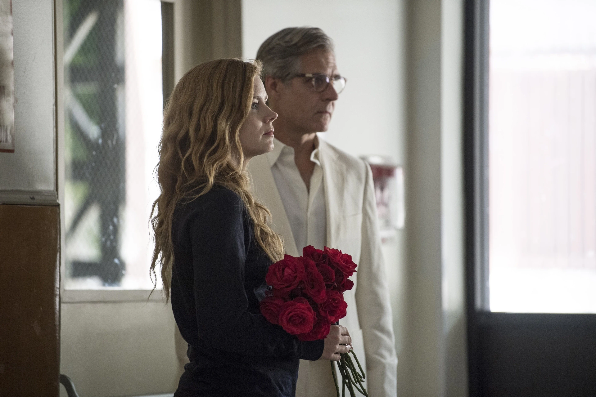 Henry Czerny and Amy Adams in Sharp Objects (2018)