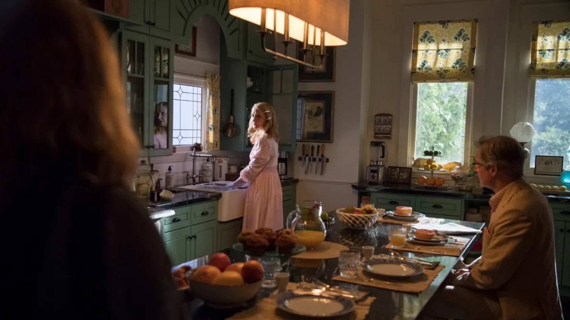 Henry Czerny, Amy Adams, and Patricia Clarkson in Sharp Objects (2018)