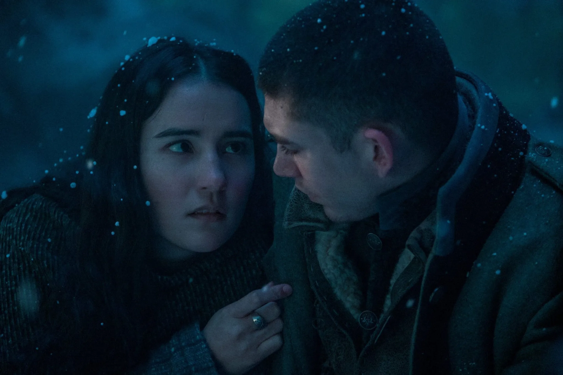 Archie Renaux and Jessie Mei Li in Shadow and Bone (2021)