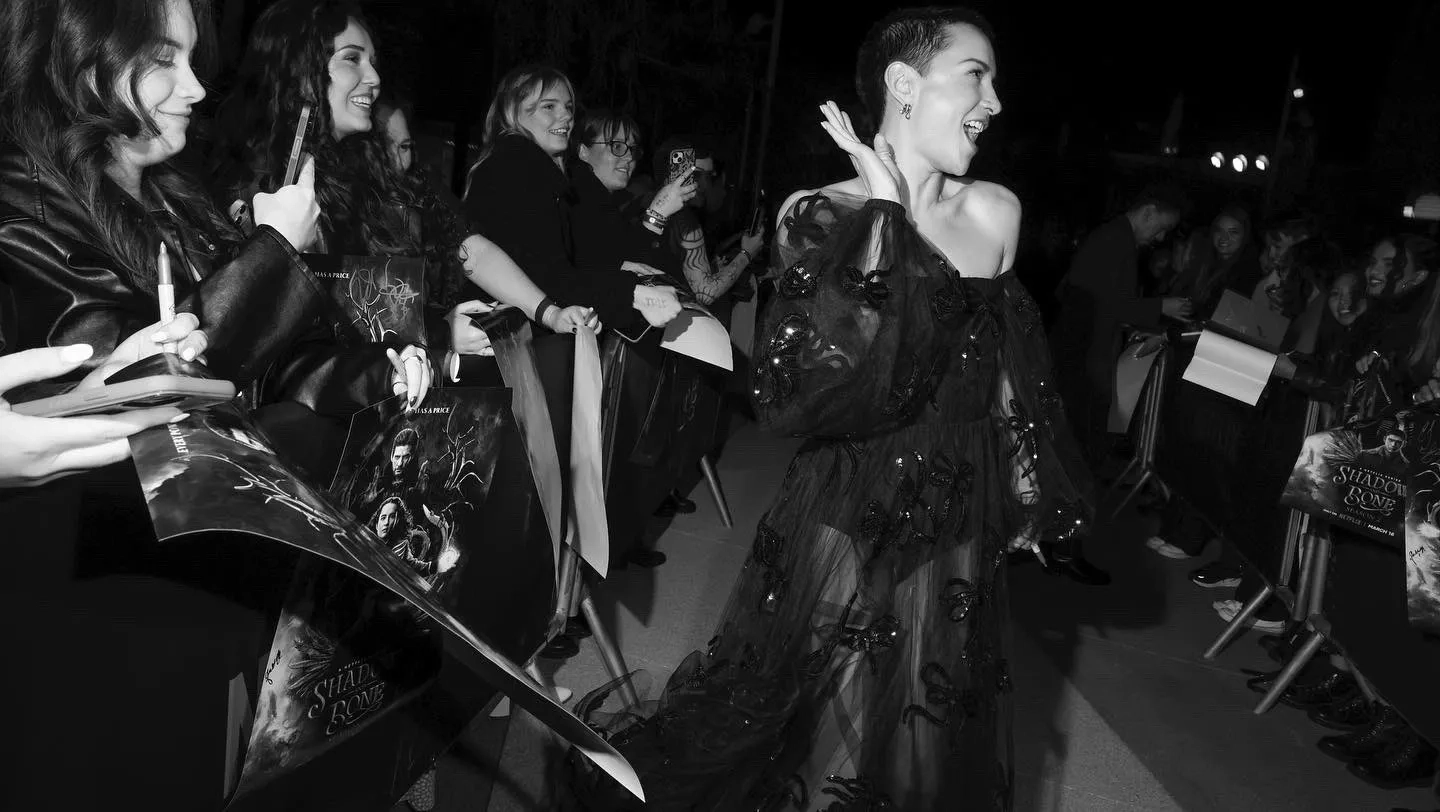 Jessie Mei Li at an event for Shadow and Bone (2021)