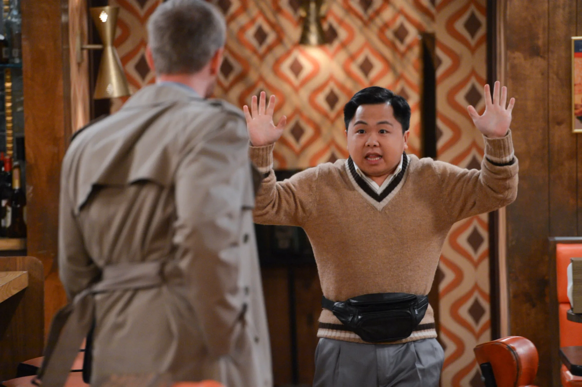 Tom Christensen and Matthew Moy in 2 Broke Girls (2011)