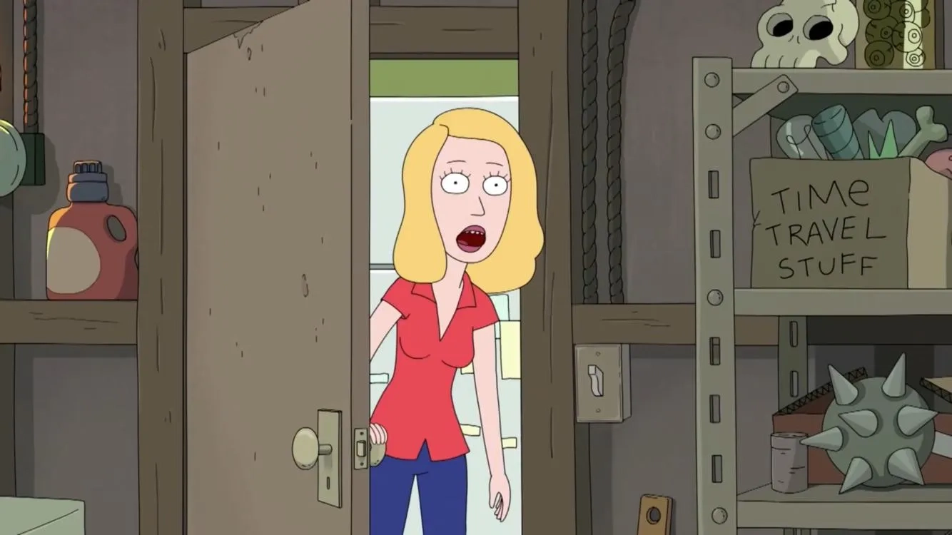 Sarah Chalke in Rick and Morty: Amortycan Grickfitti (2021)