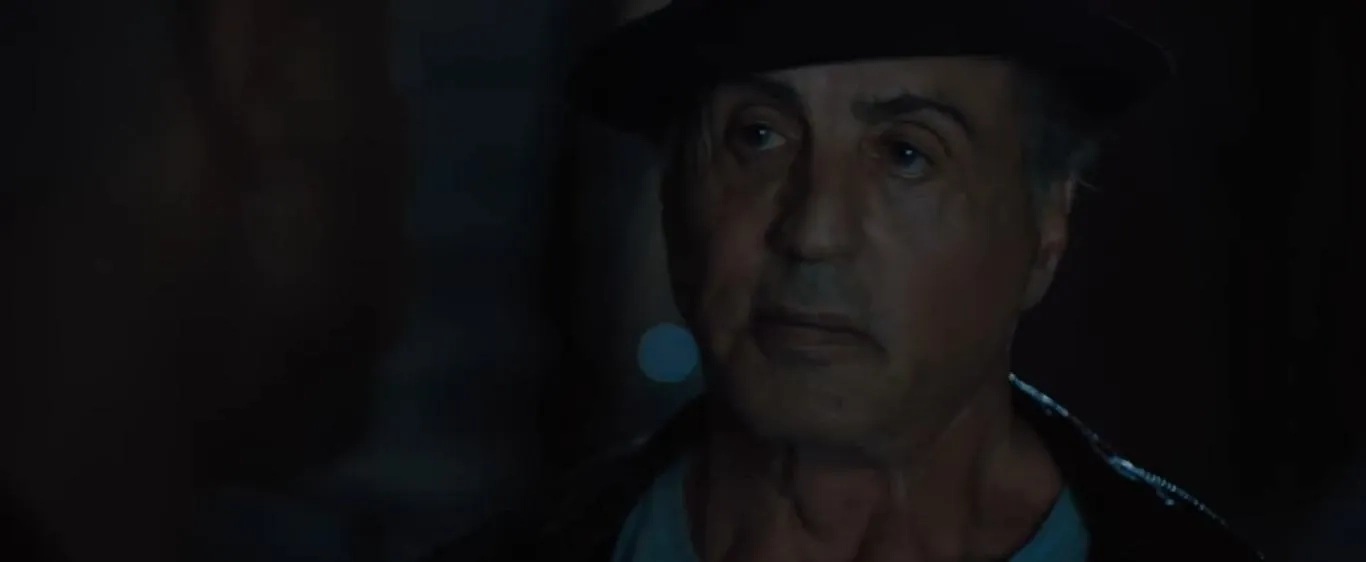 Sylvester Stallone and Michael B. Jordan in Creed II (2018)