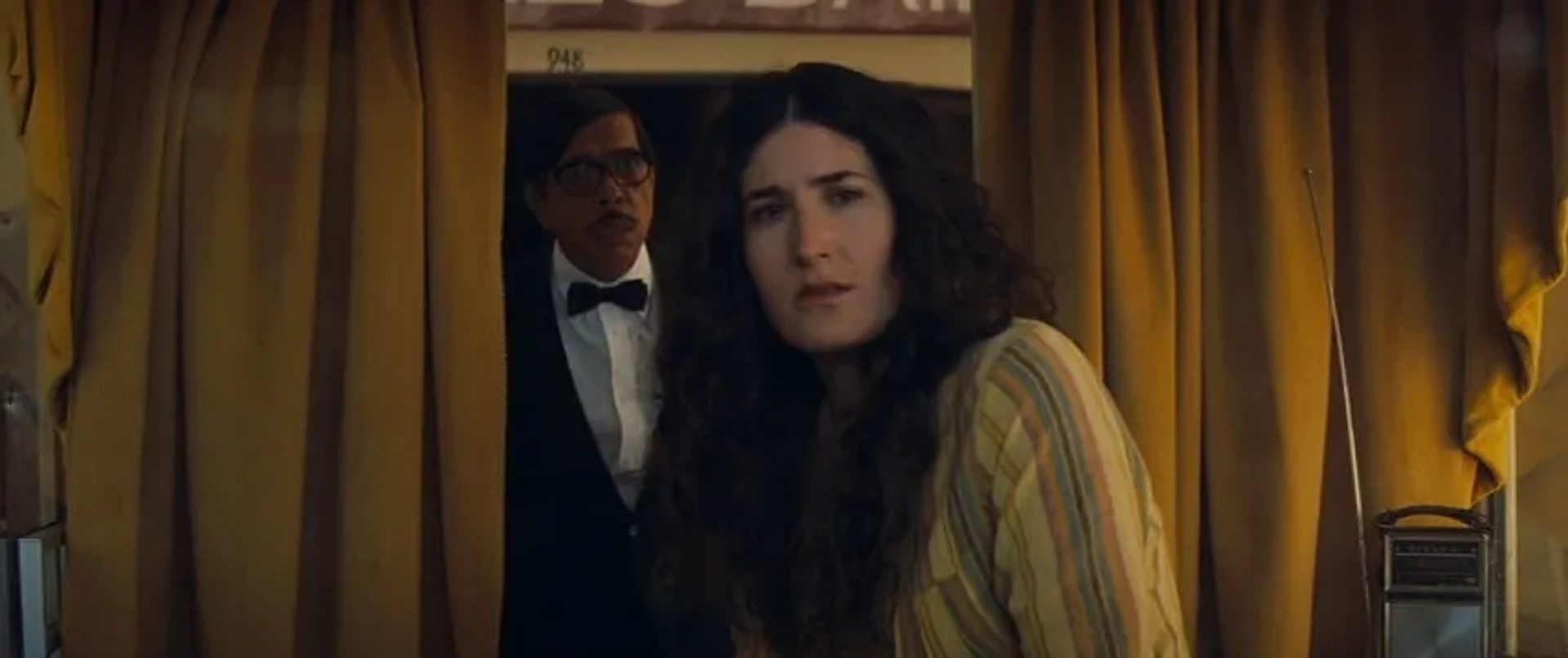 Ramón Franco and Kate Berlant in Once Upon a Time in Hollywood (2019)