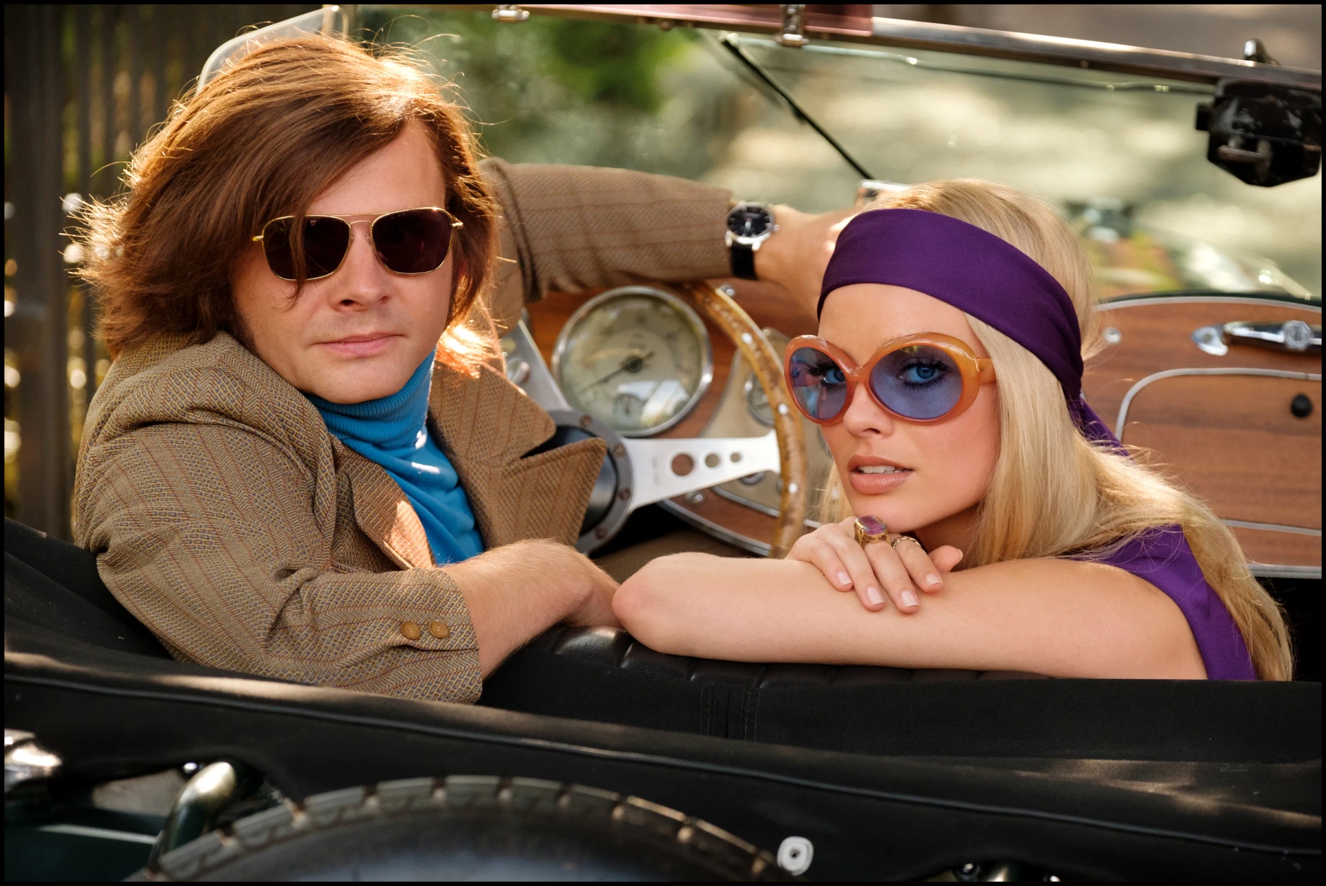 Rafał Zawierucha and Margot Robbie star in Quentin Tarantino's "Once Upon A Time In... Hollywood."