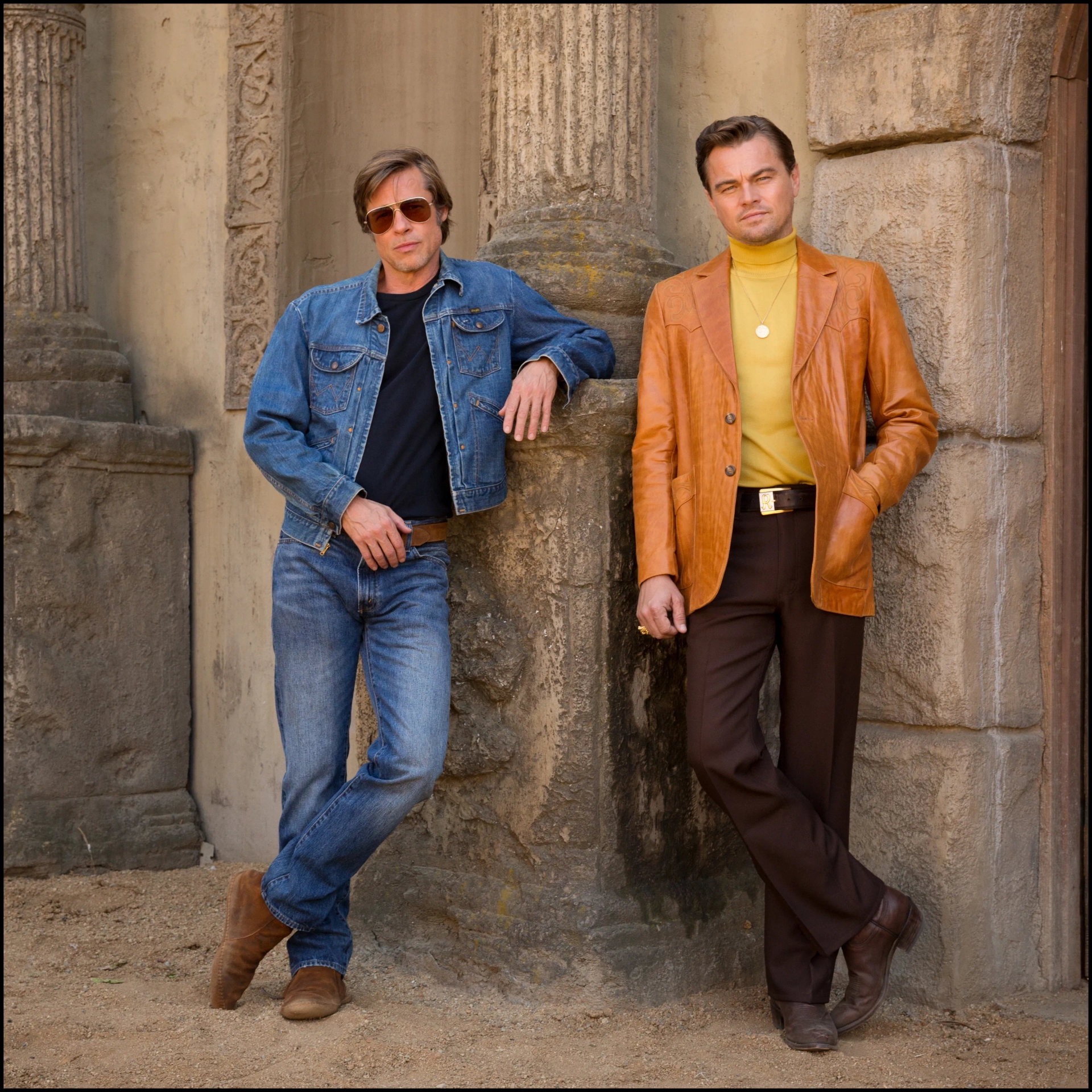 Leonardo DiCaprio and Brad Pitt star in Quentin Tarantino's "Once Upon A Time...In Hollywood."