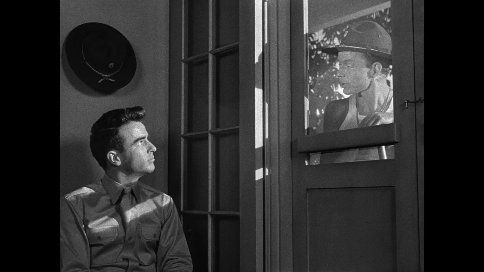 Frank Sinatra and Montgomery Clift in From Here to Eternity (1953)