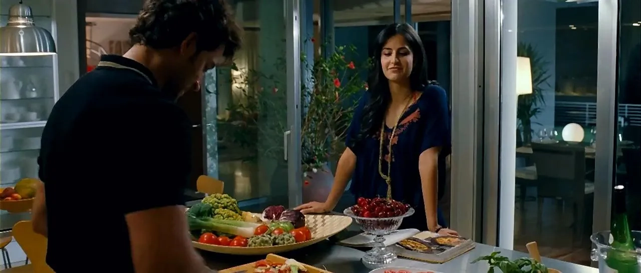 Hrithik Roshan and Katrina Kaif in Zindagi Na Milegi Dobara (2011)