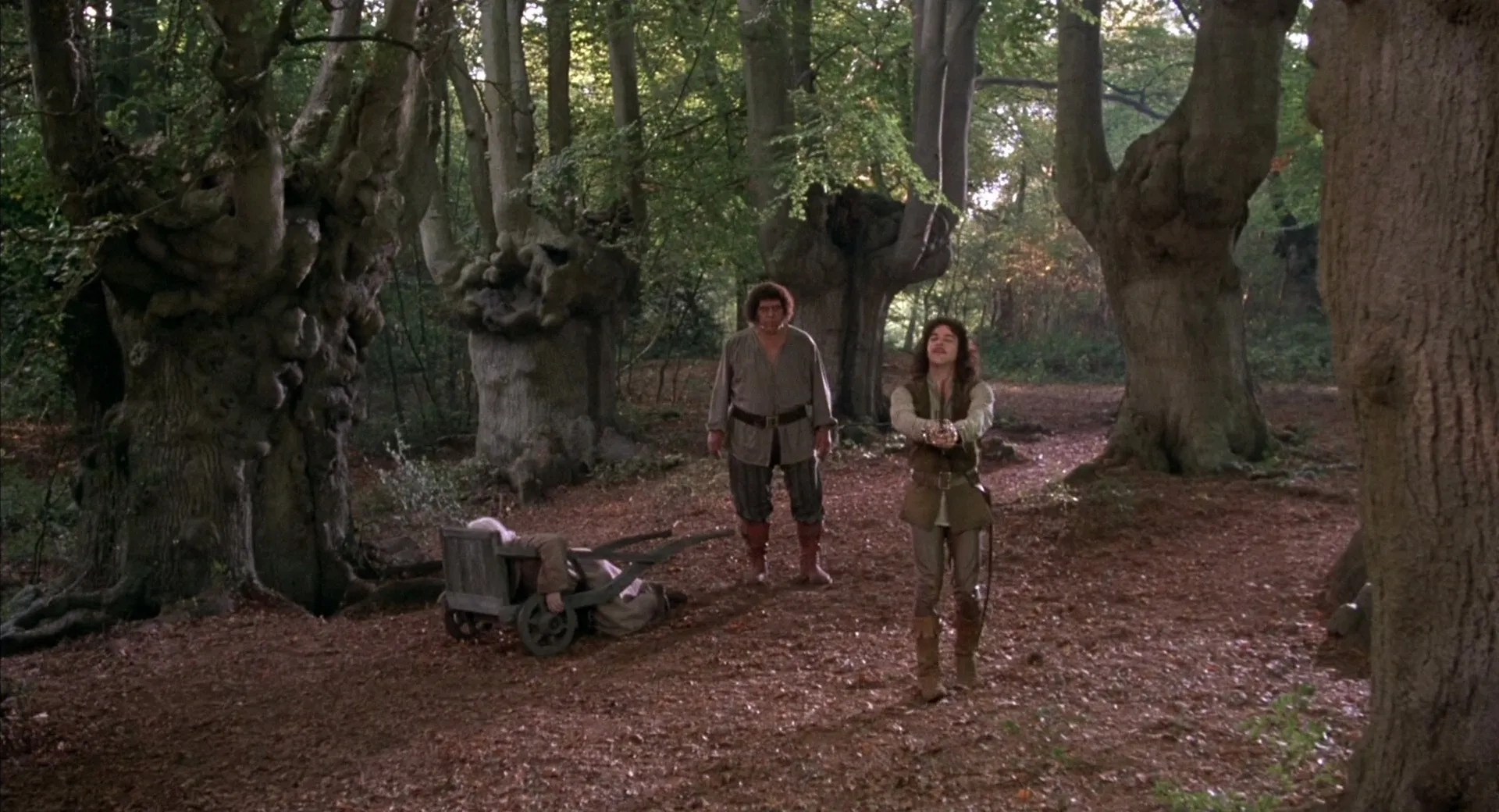 André René Roussimoff and Mandy Patinkin in The Princess Bride (1987)