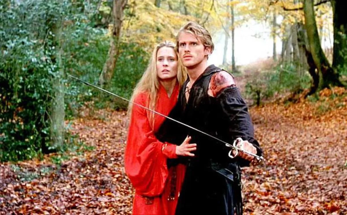 Cary Elwes and Robin Wright in The Princess Bride (1987)
