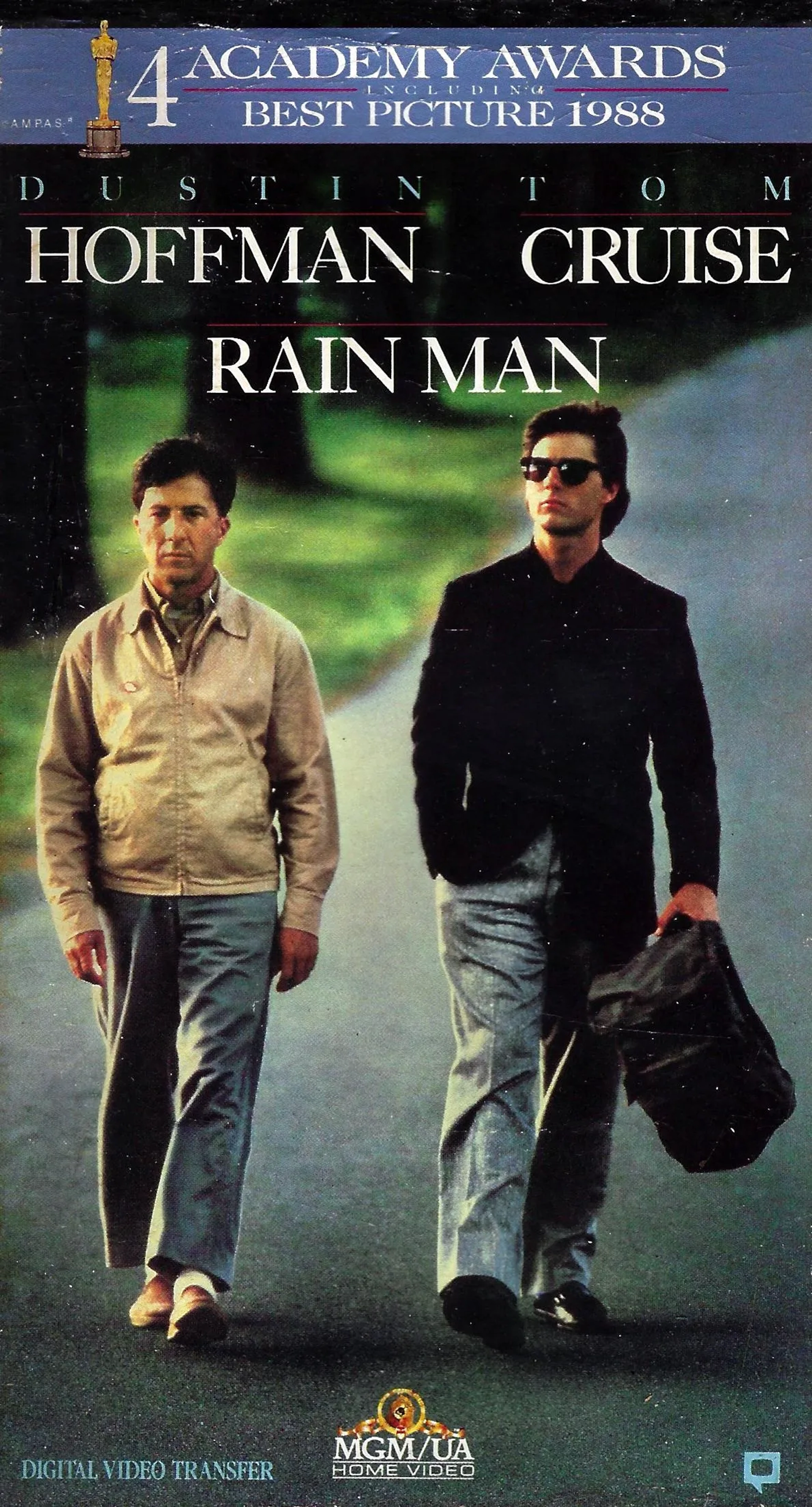 Tom Cruise and Dustin Hoffman in Rain Man (1988)